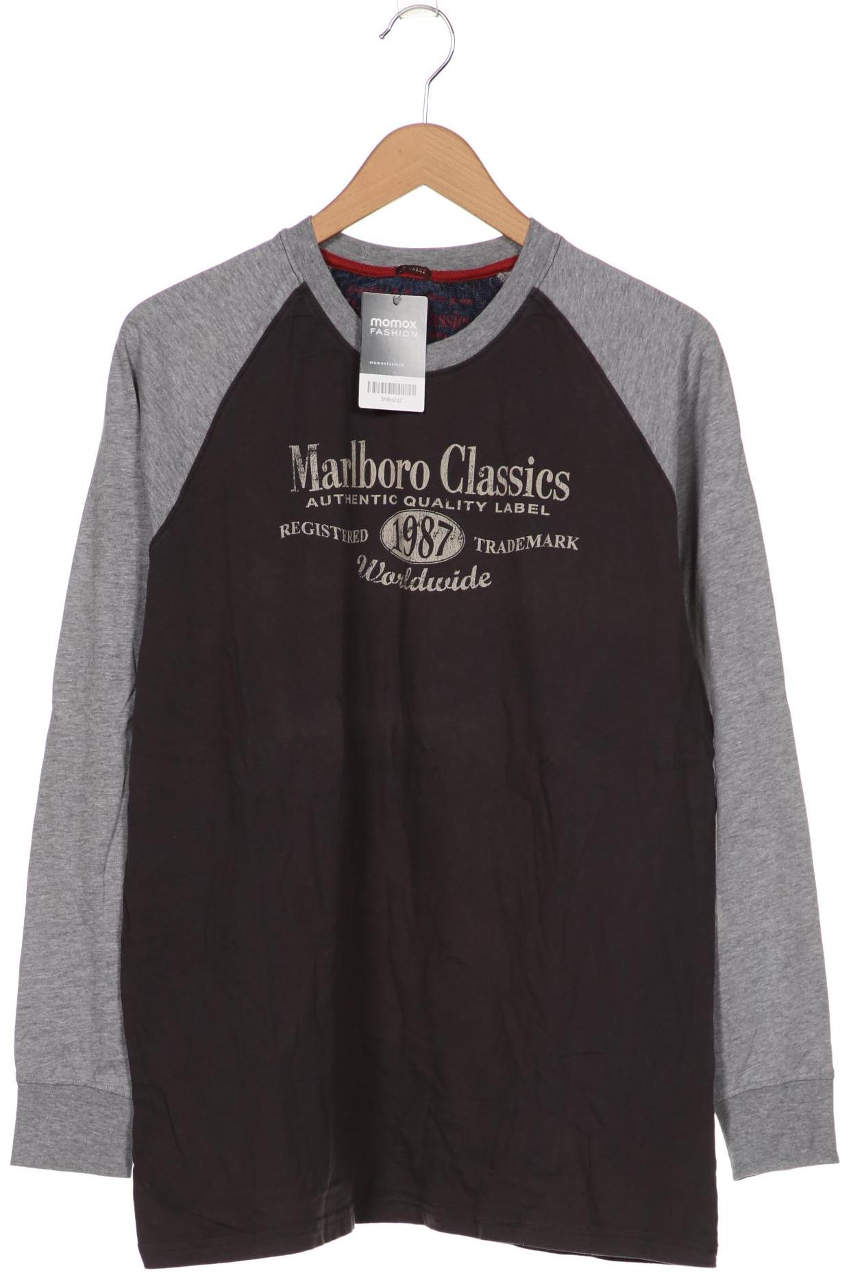 

MCS Marlboro Classics Herren Langarmshirt, grau