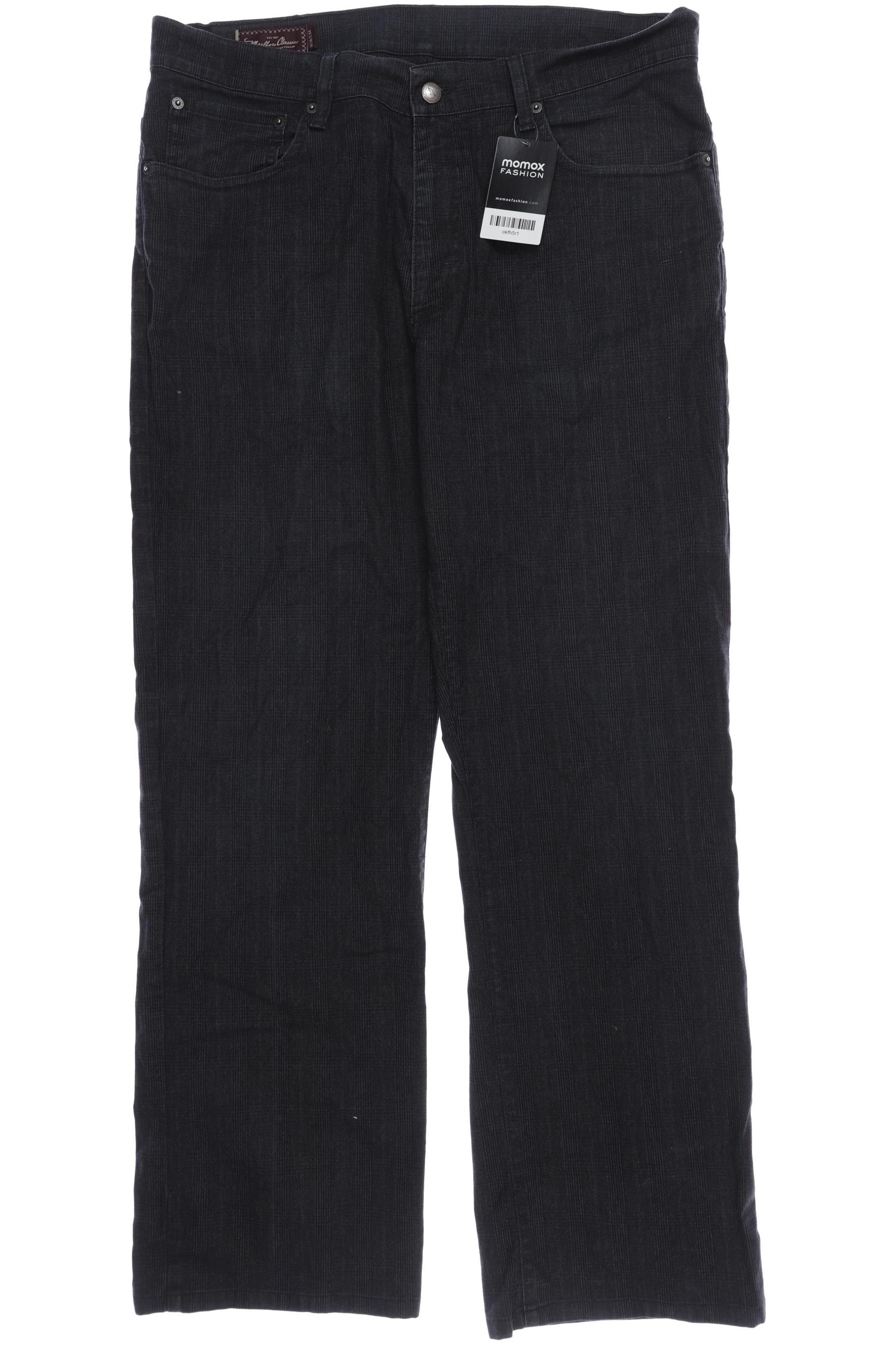 

MCS Marlboro Classics Herren Stoffhose, schwarz, Gr. 36