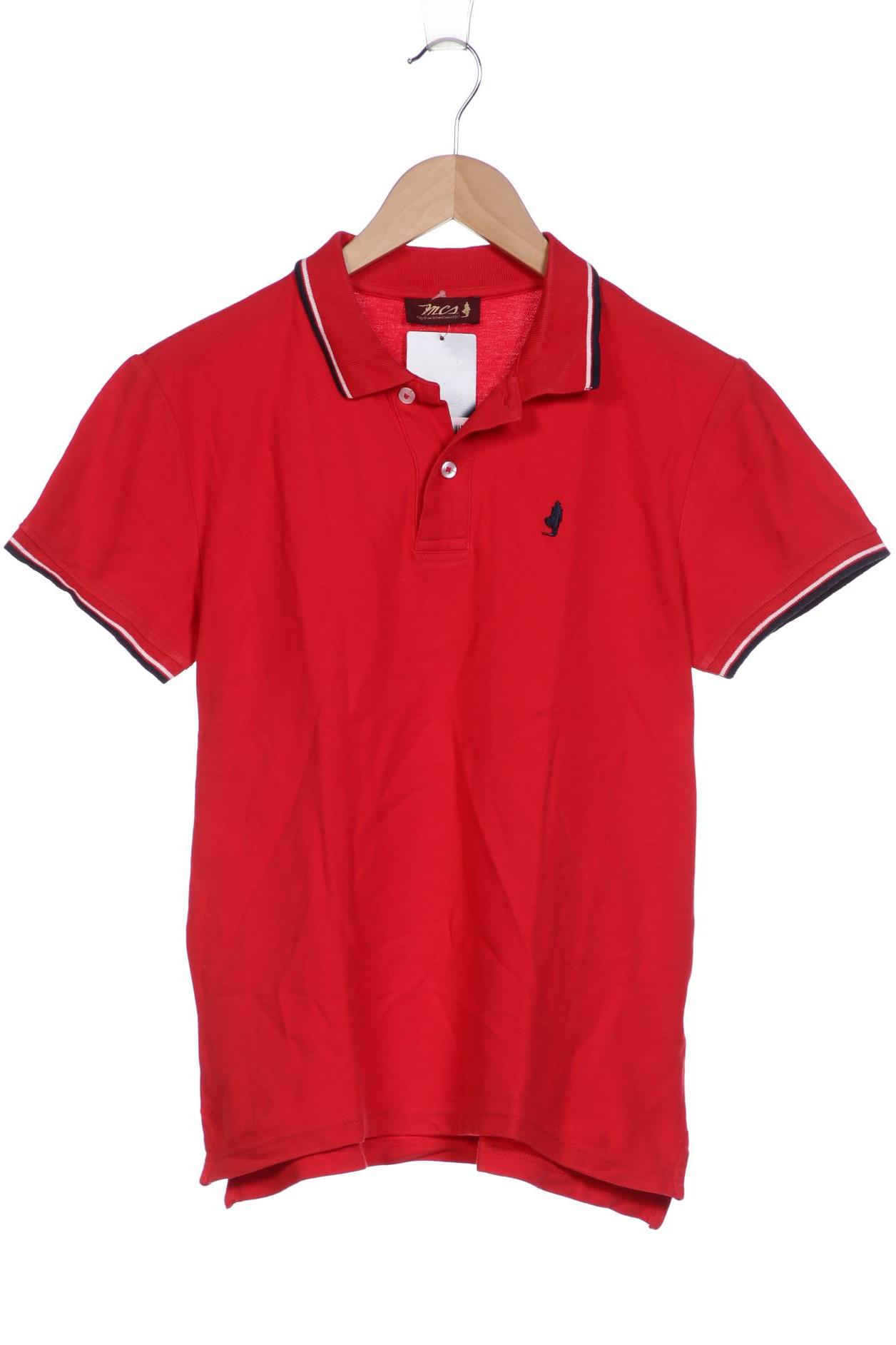

MCS Marlboro Classics Herren Poloshirt, rot, Gr. 48