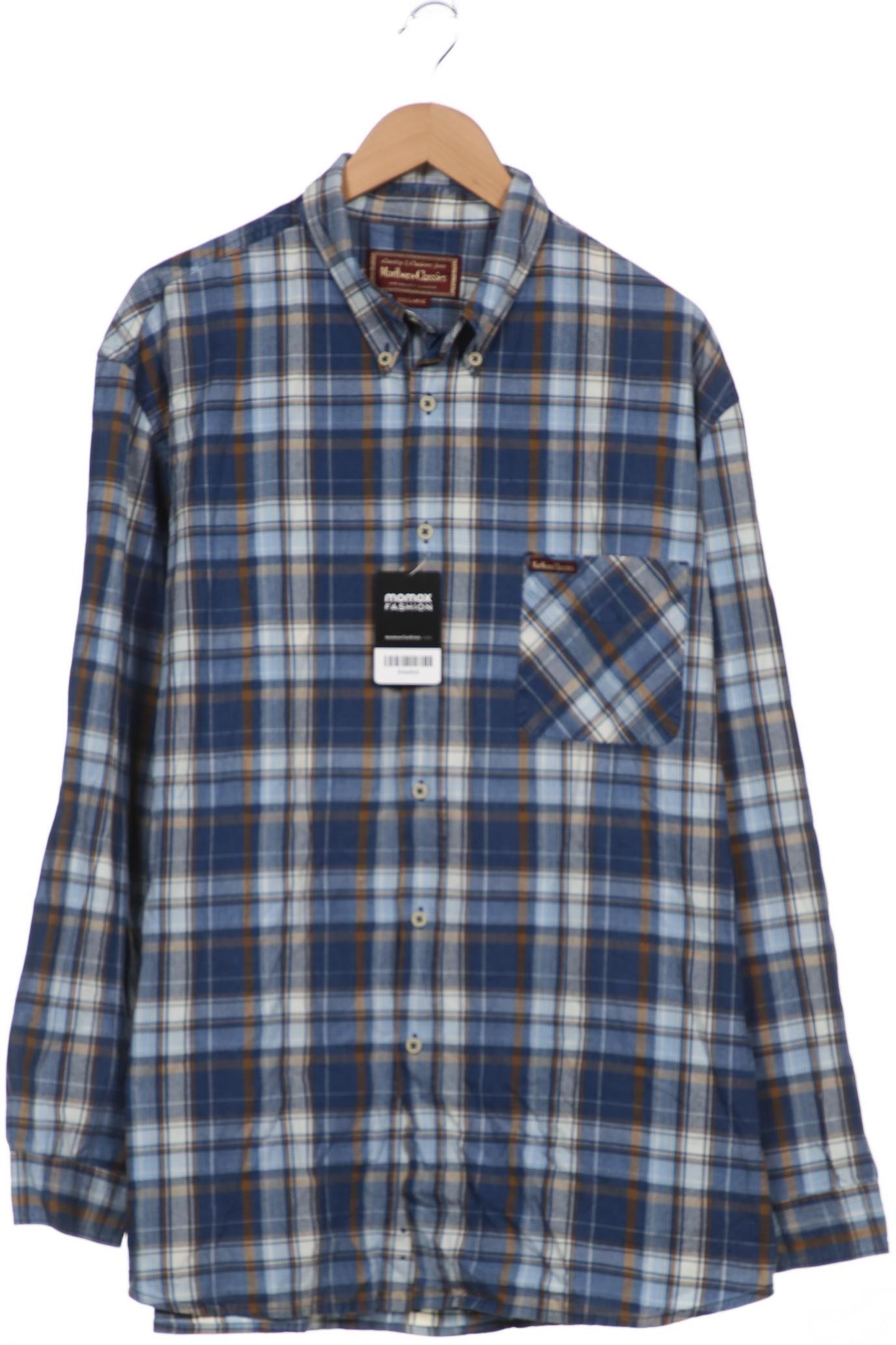

MCS Marlboro Classics Herren Hemd, marineblau
