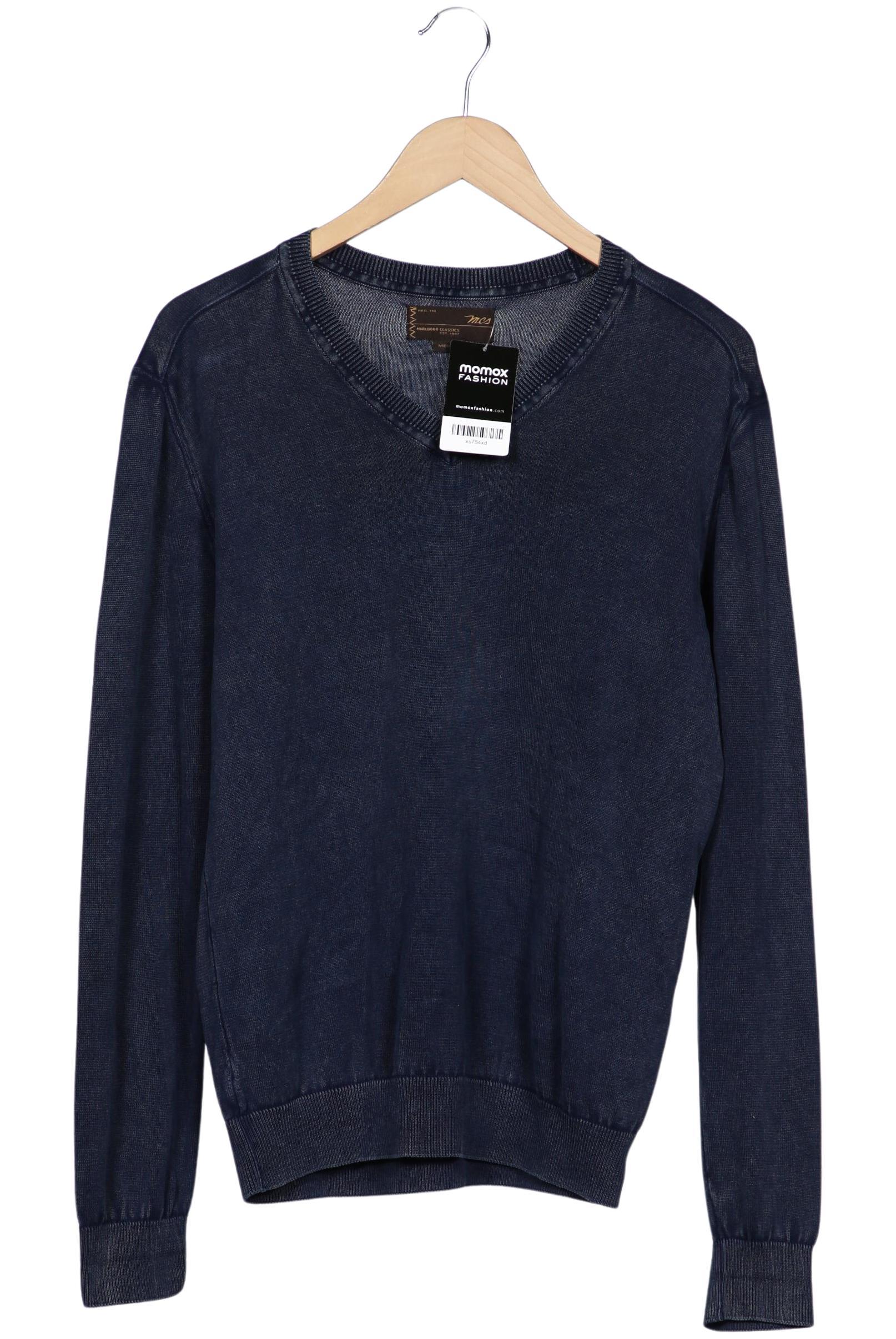 

MCS Marlboro Classics Herren Pullover, marineblau, Gr. 48