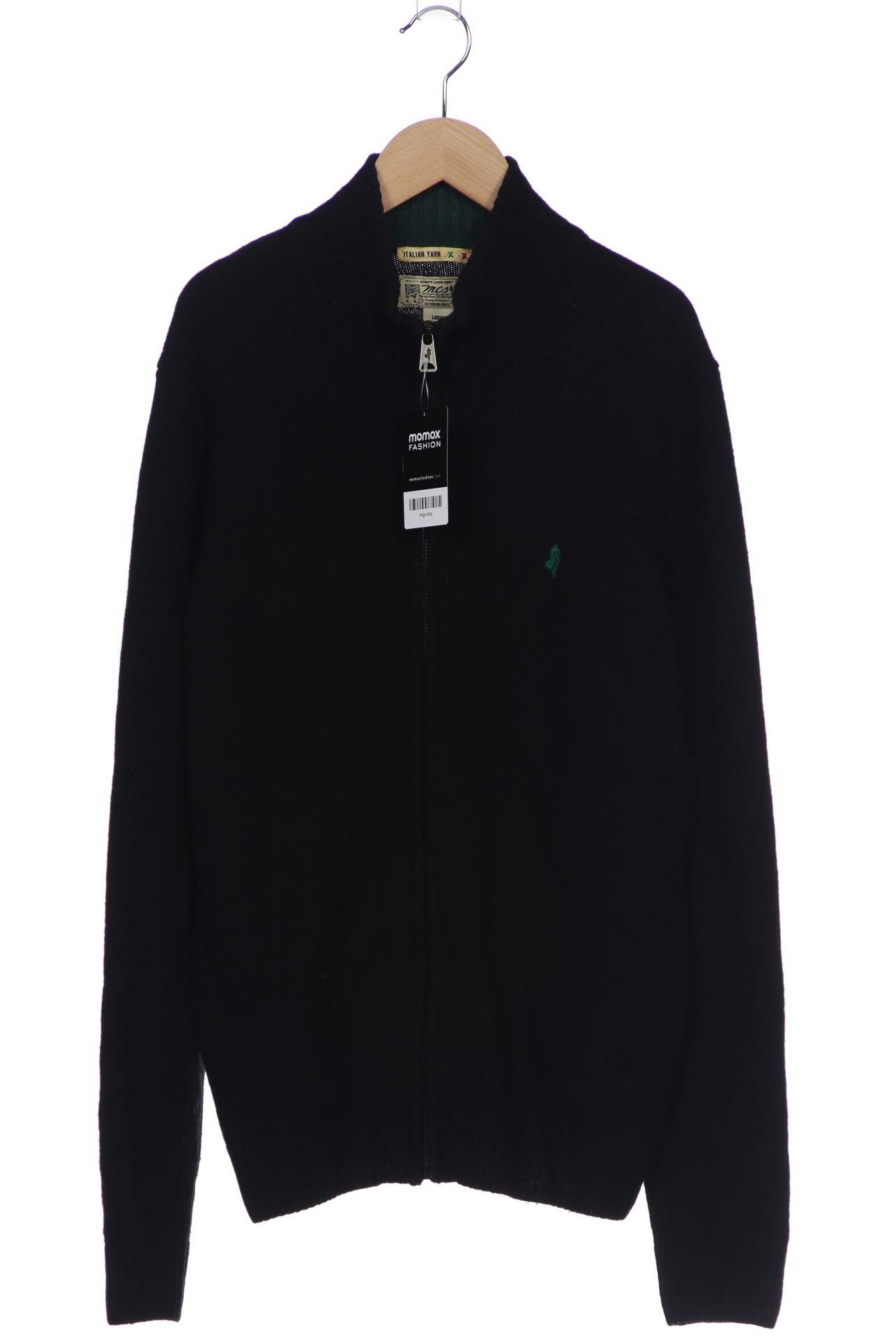 

MCS Marlboro Classics Herren Strickjacke, schwarz, Gr. 52