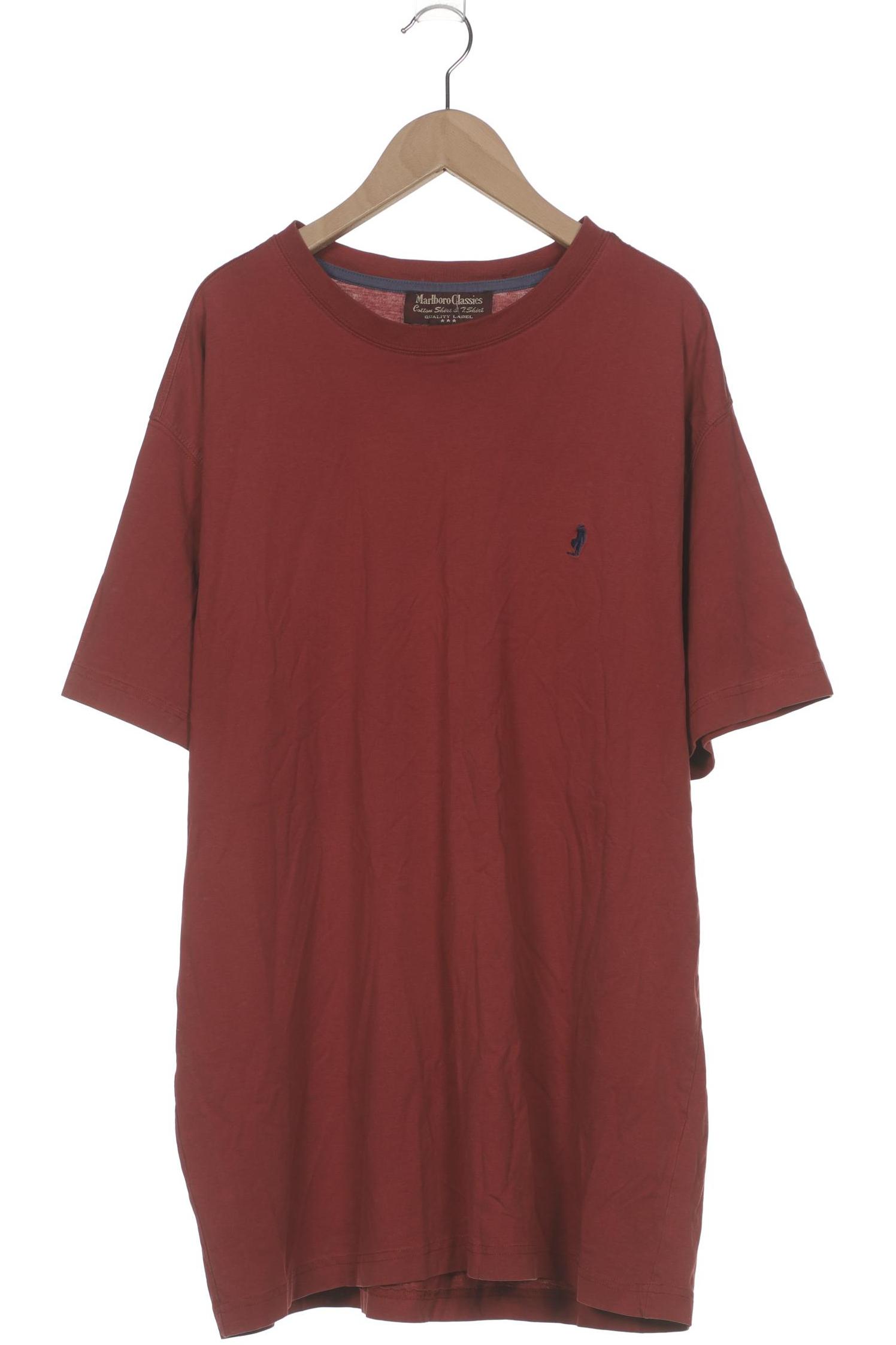 

MCS Marlboro Classics Herren T-Shirt, bordeaux, Gr. 58