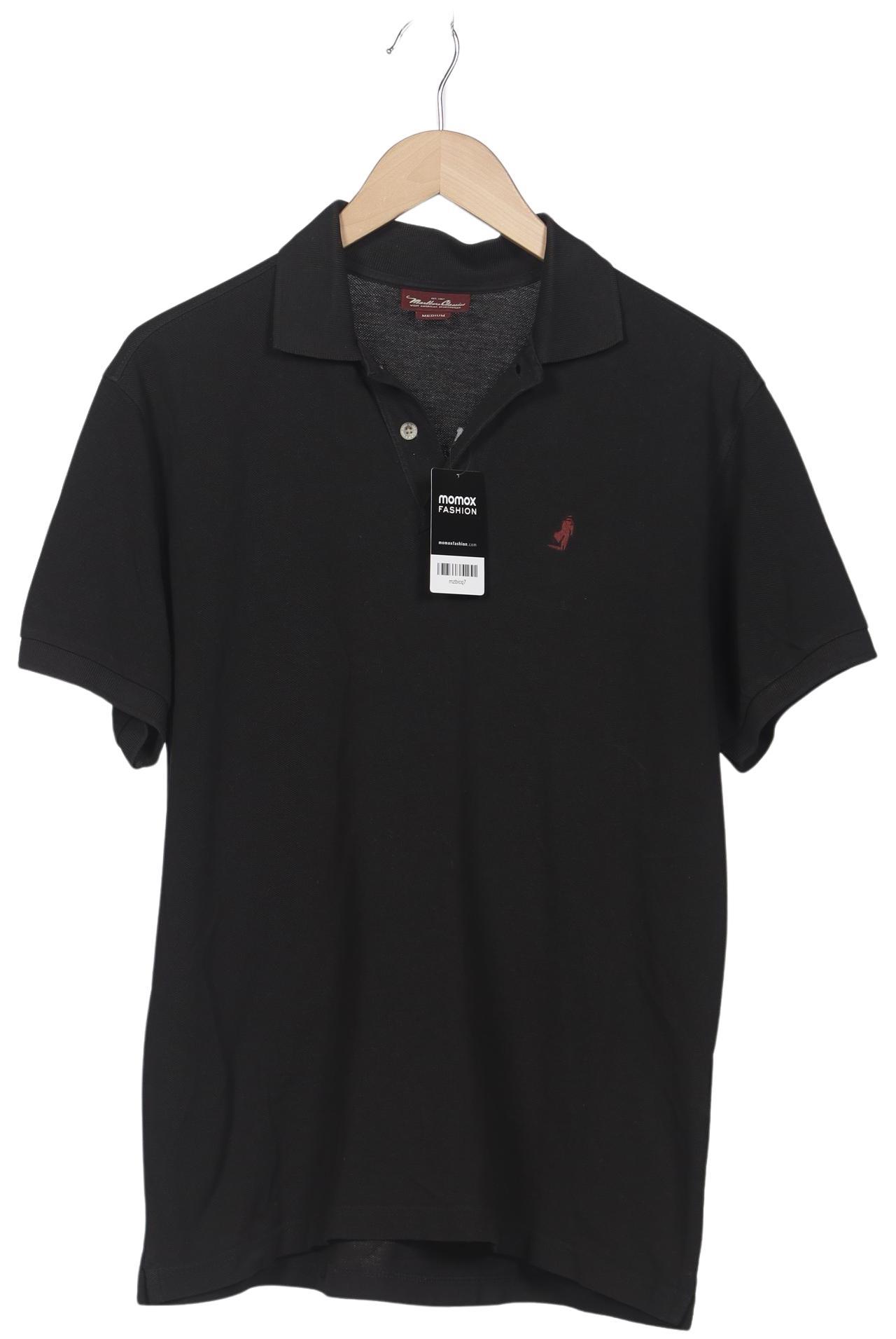 Thumbnail - MCS Marlboro Classics Herren Poloshirt, schwarz, Gr. 48