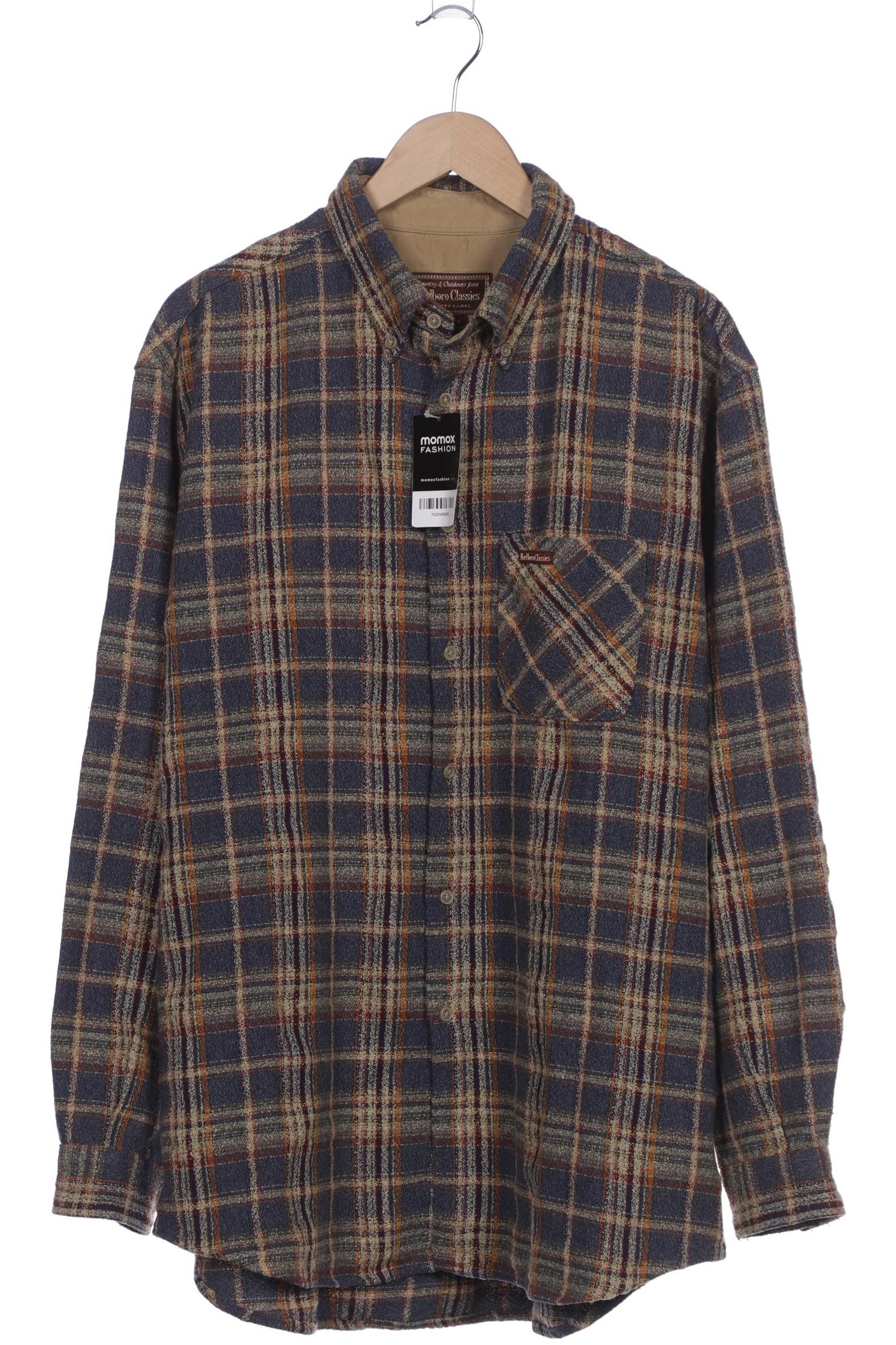 

MCS Marlboro Classics Herren Hemd, blau, Gr. 56