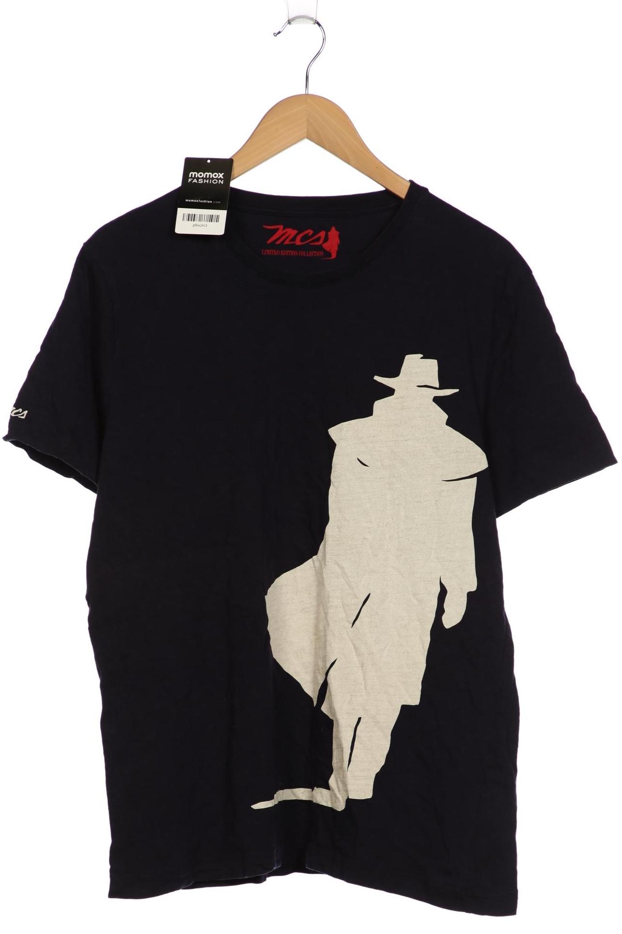 Thumbnail - MCS Marlboro Classics Herren T-Shirt, marineblau, Gr. 54