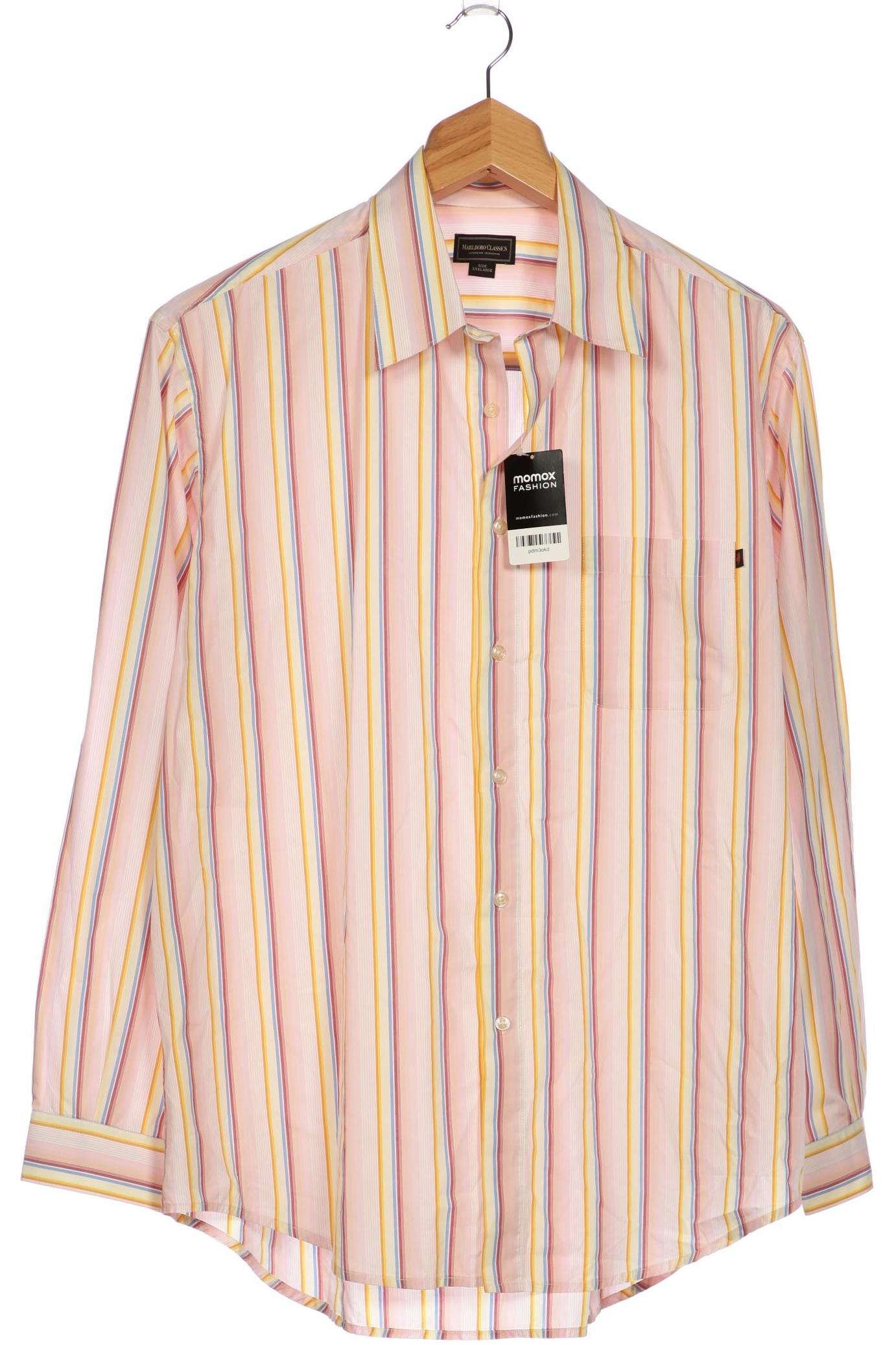 

MCS Marlboro Classics Herren Hemd, pink, Gr. 58