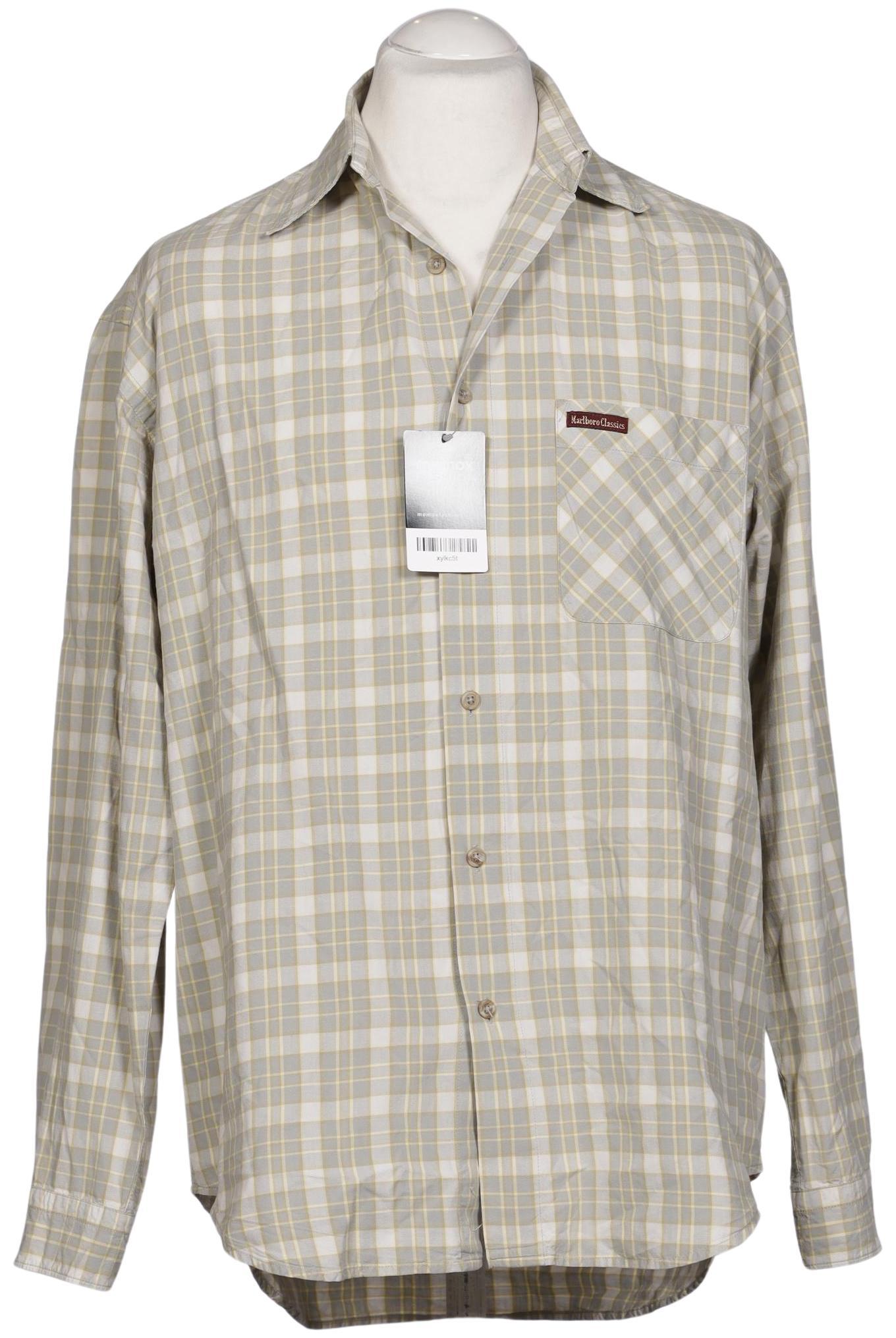 

MCS Marlboro Classics Herren Hemd, beige, Gr. 52
