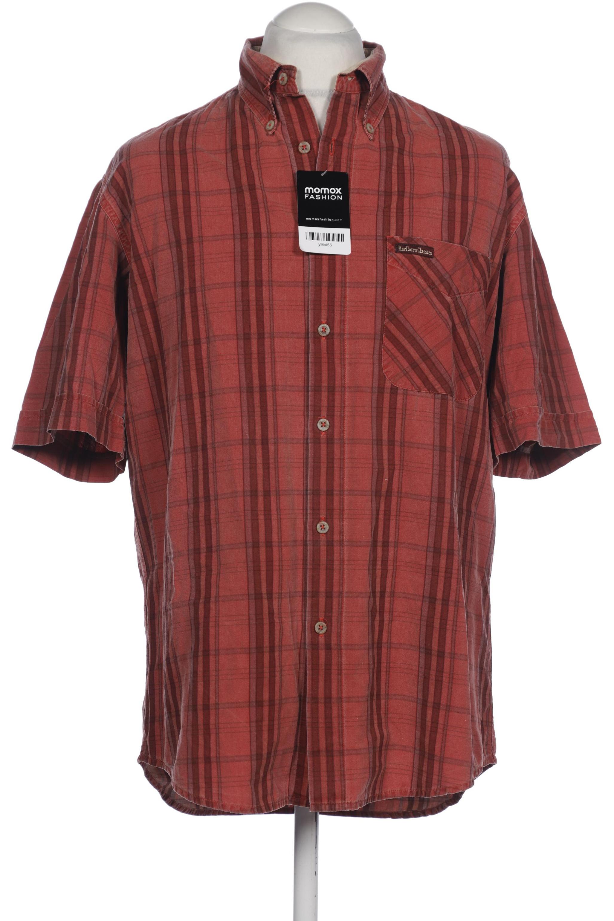 

MCS Marlboro Classics Herren Hemd, orange, Gr. 48