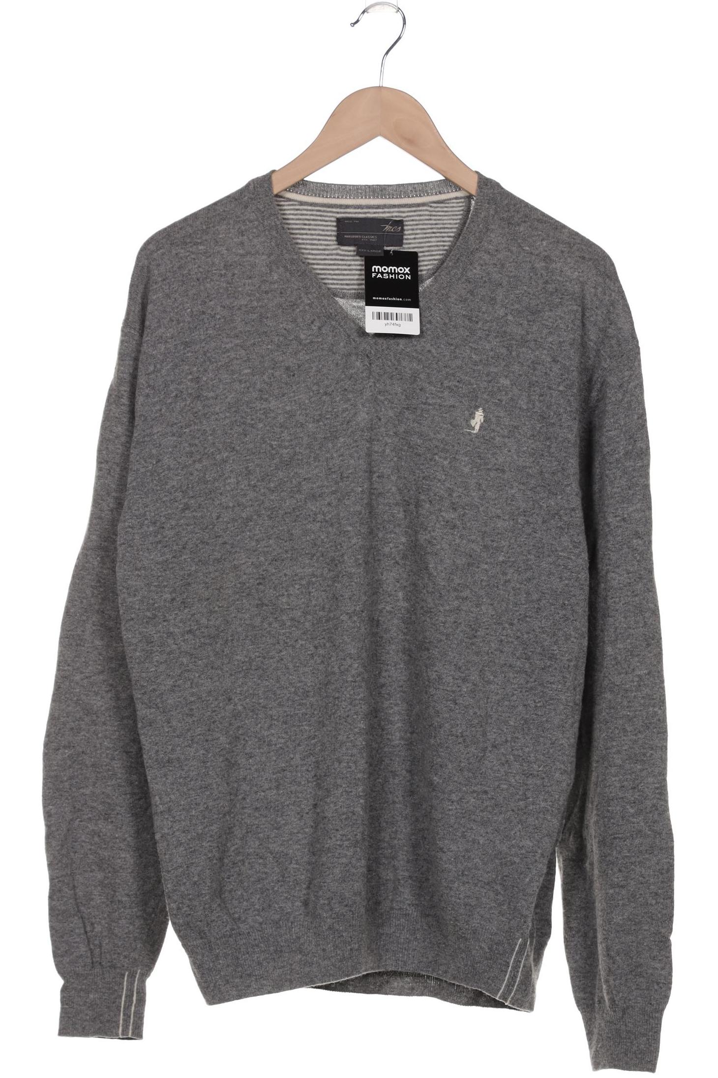 Thumbnail - MCS Marlboro Classics Herren Pullover, grau, Gr. 58