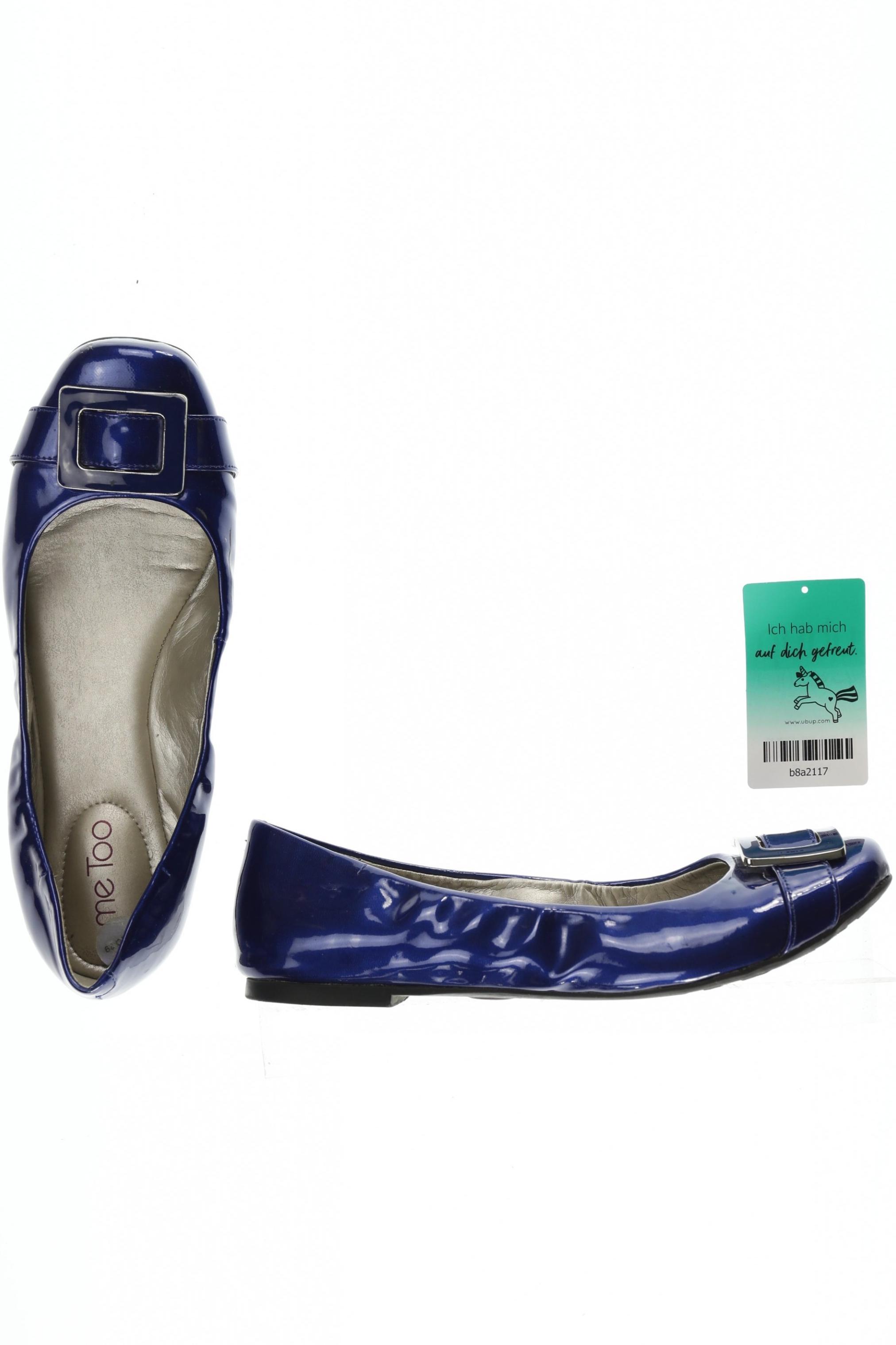 

Me Too Damen Ballerinas, blau, Gr. 39