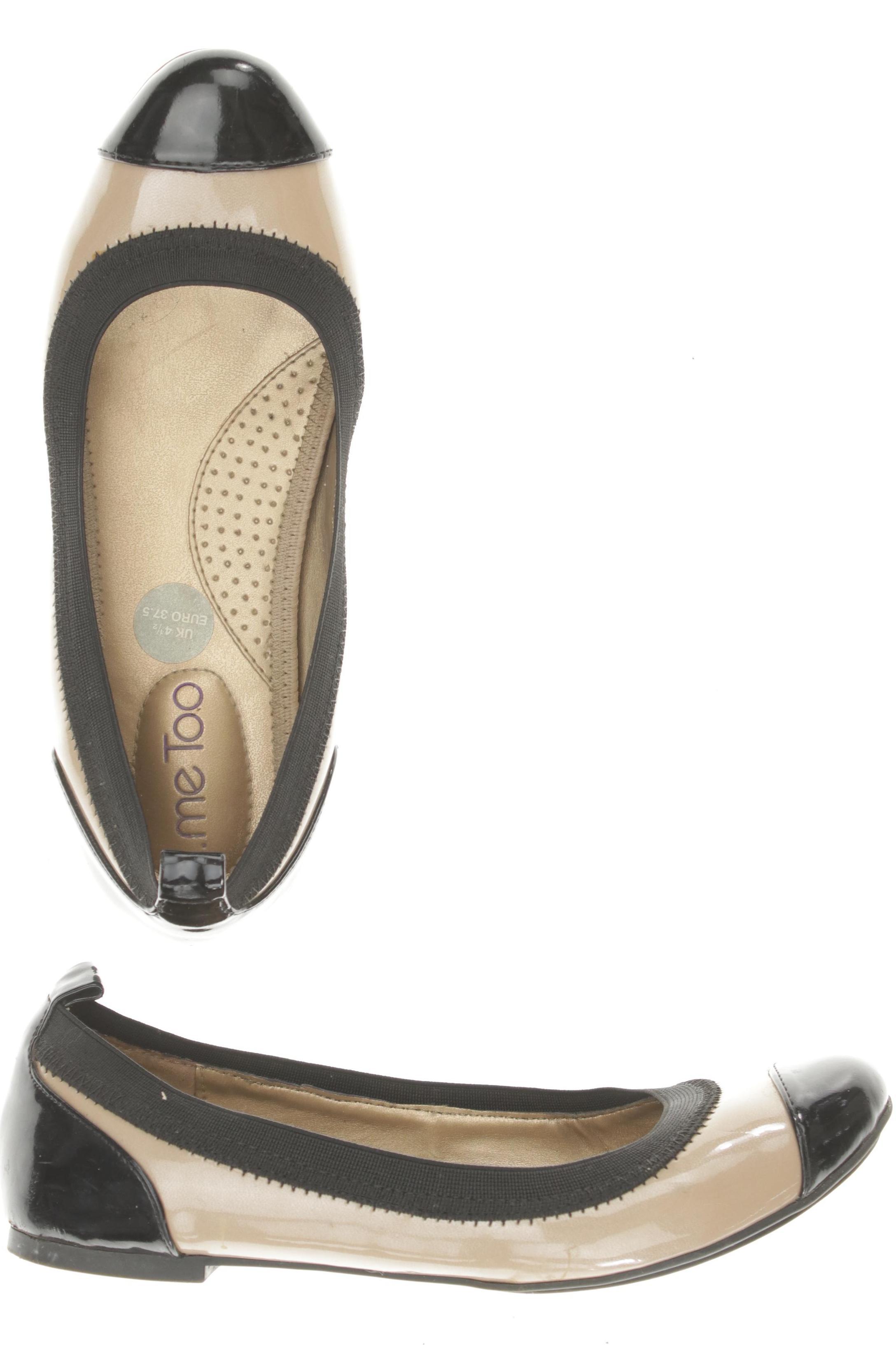 

Me Too Damen Ballerinas, schwarz, Gr. 37.5