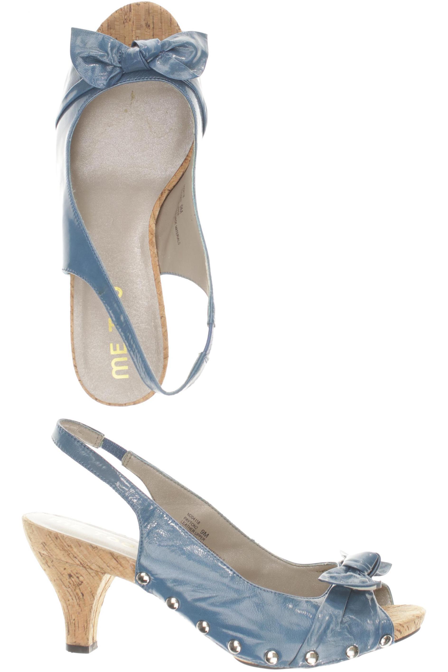 

Me Too Damen Sandale, blau, Gr. 9