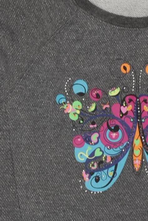 Thumbnail - Me Too Mädchen Kleid, grau, Gr. 146