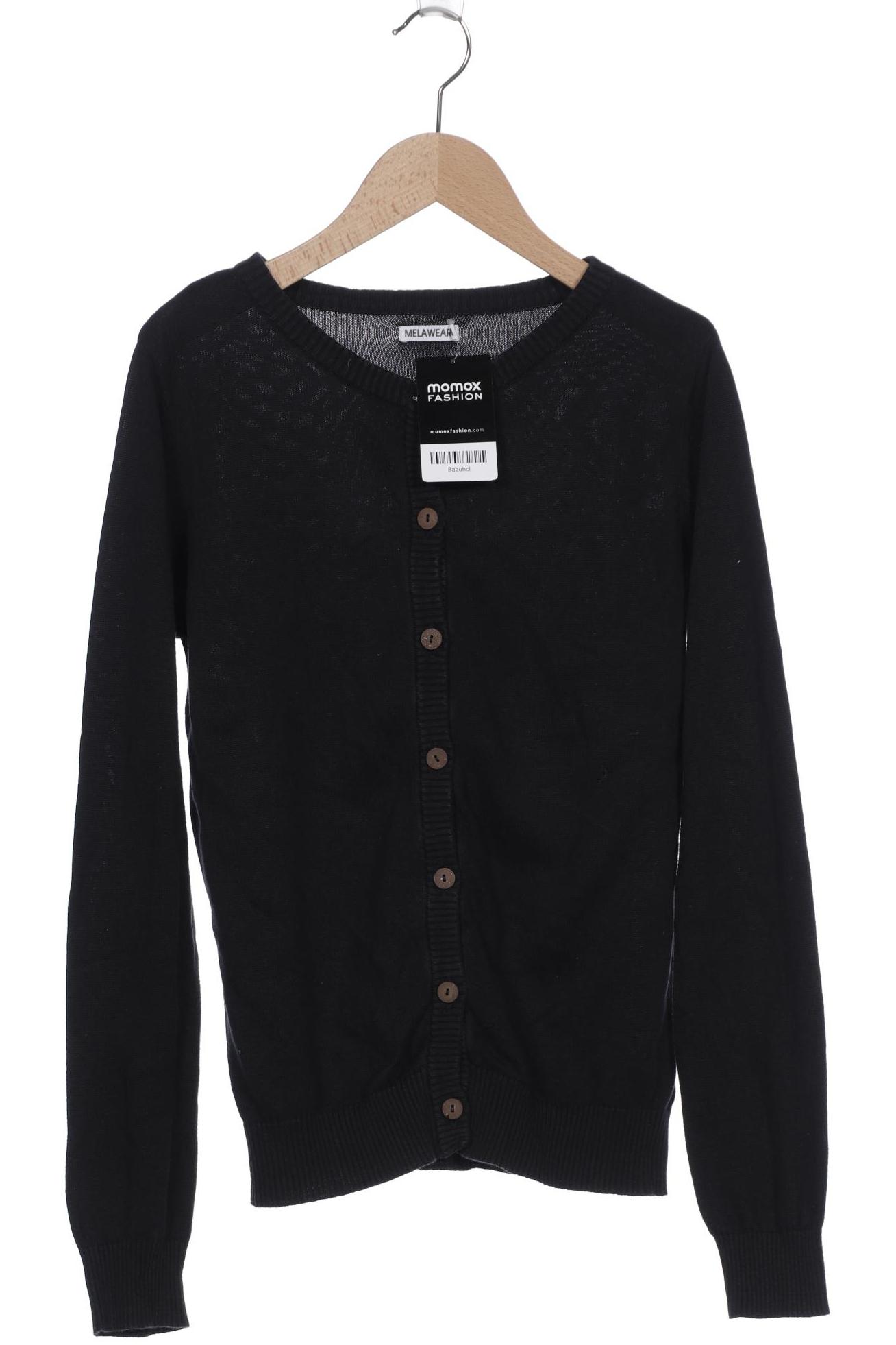 

Melawear Damen Strickjacke, schwarz