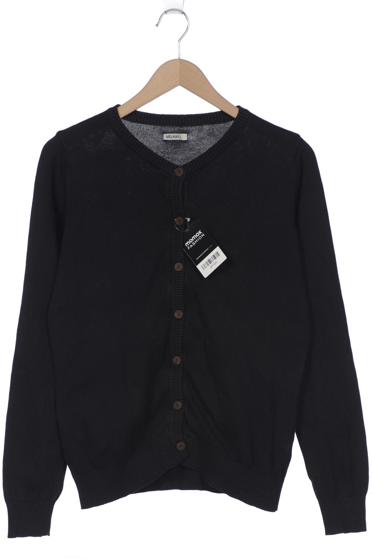

Melawear Damen Strickjacke, schwarz, Gr. 44