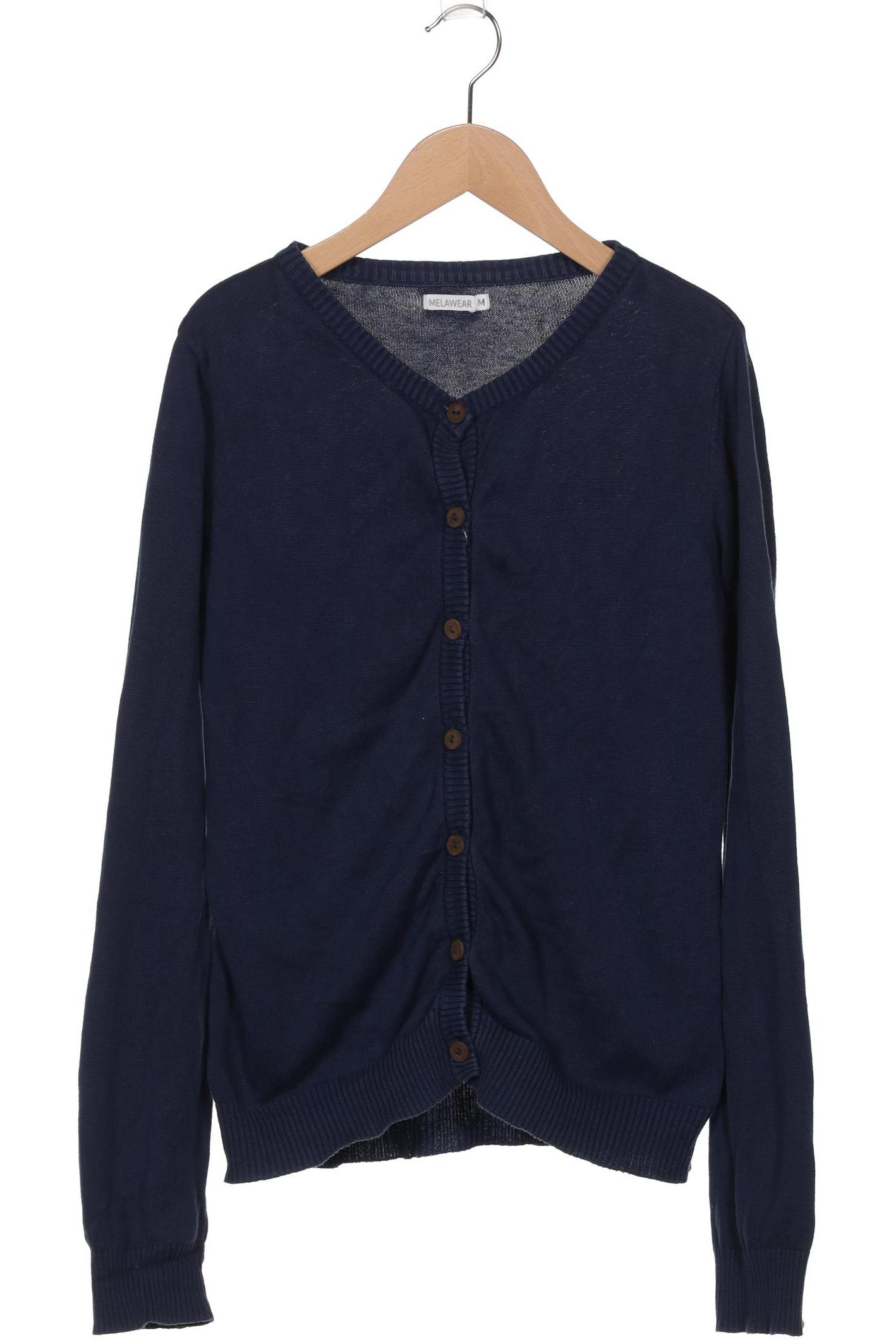 

Melawear Damen Strickjacke, blau, Gr. 38