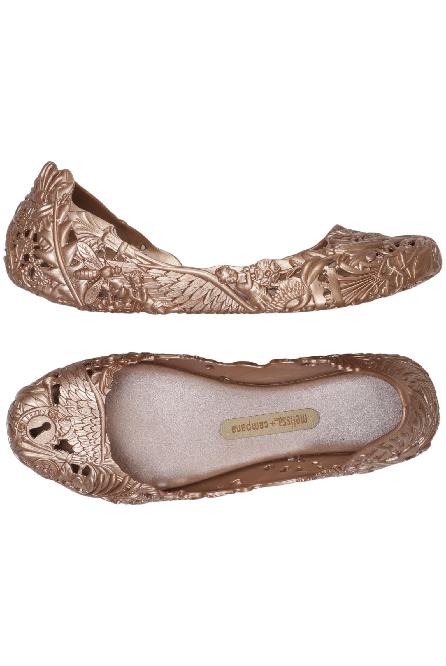 

melissa Damen Ballerinas, gold, Gr. 39