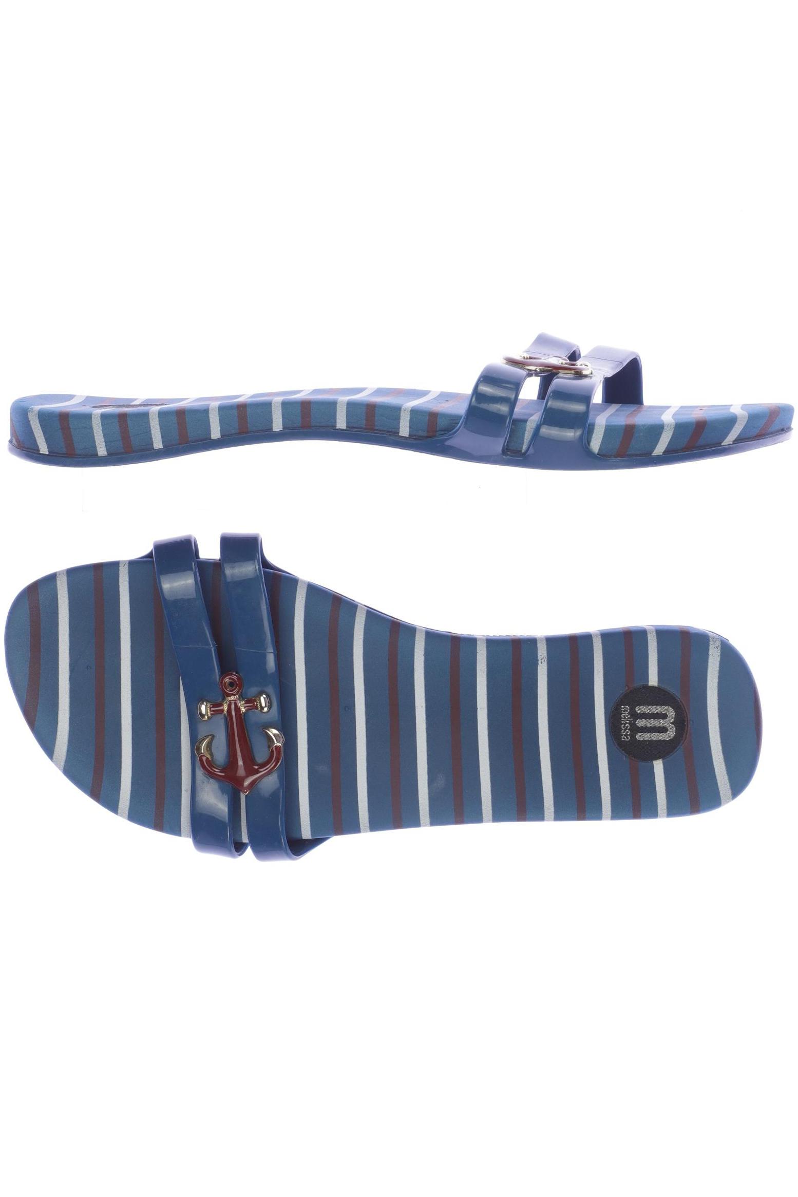 

melissa Damen Sandale, blau, Gr. 39