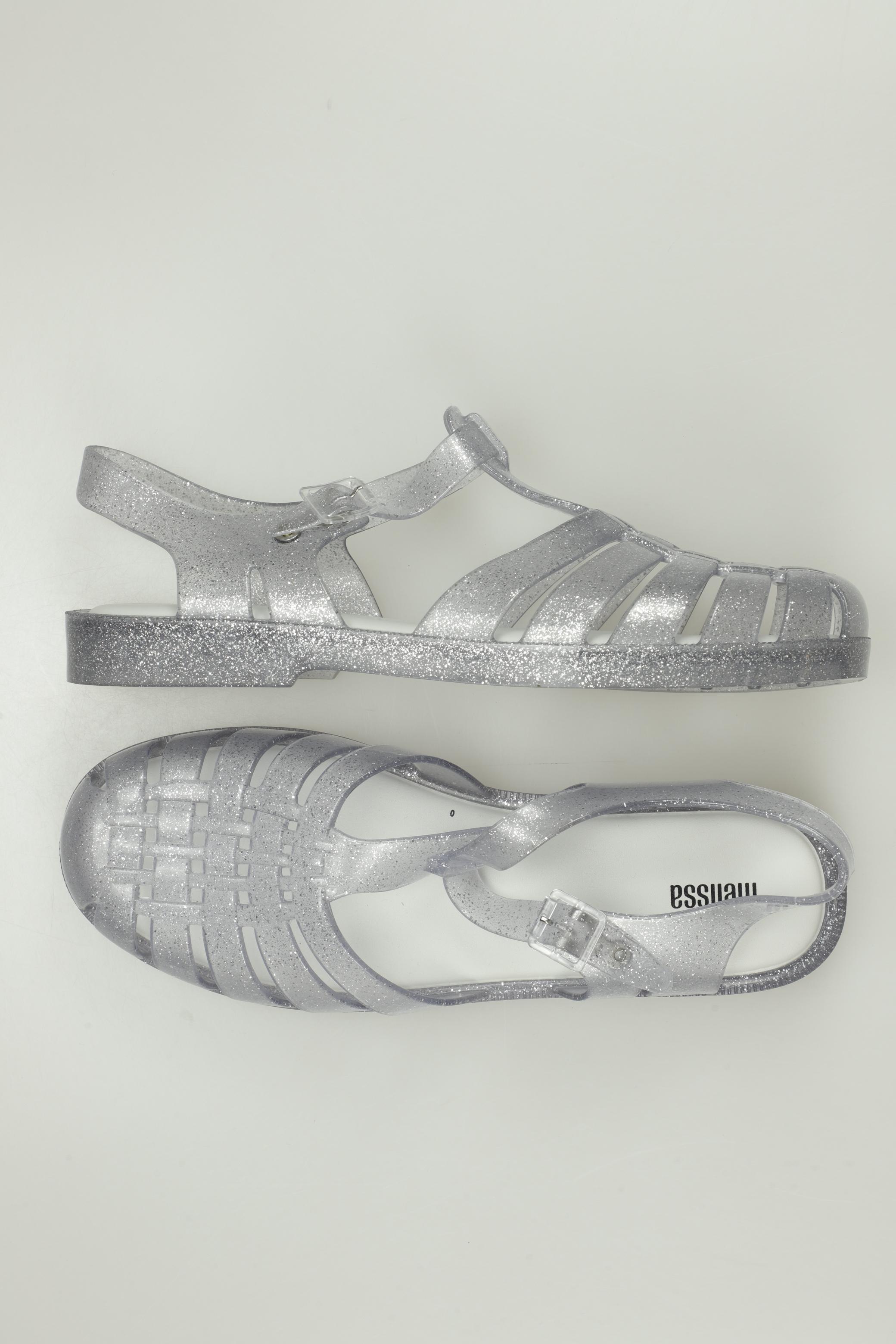 

melissa Damen Sandale, silber, Gr. 41