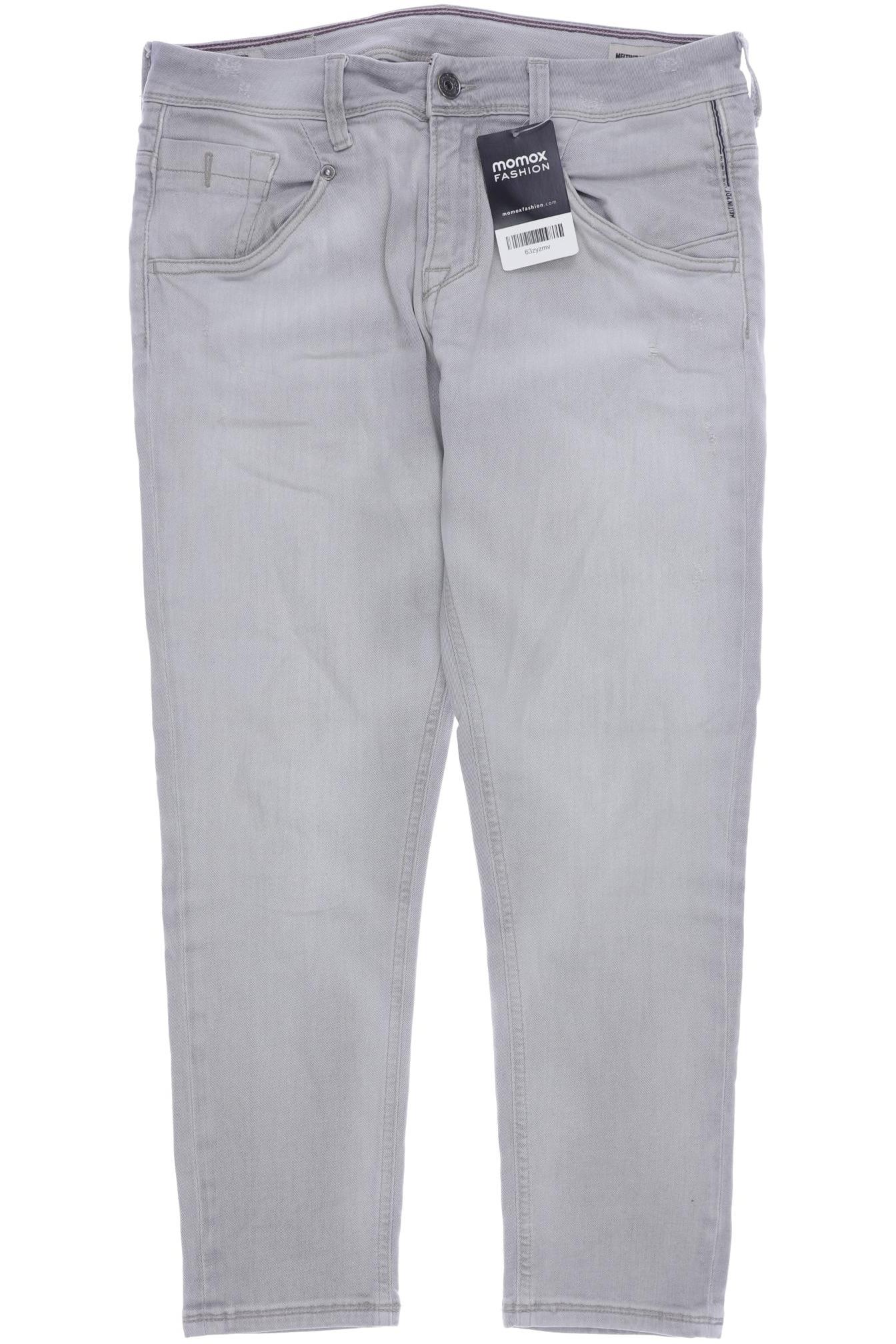 

Meltin Pot Damen Jeans, grau, Gr. 27