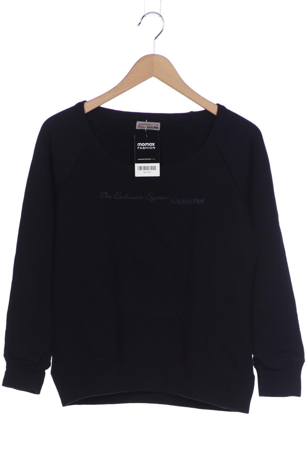 

Meltin Pot Damen Sweatshirt, schwarz, Gr. 36