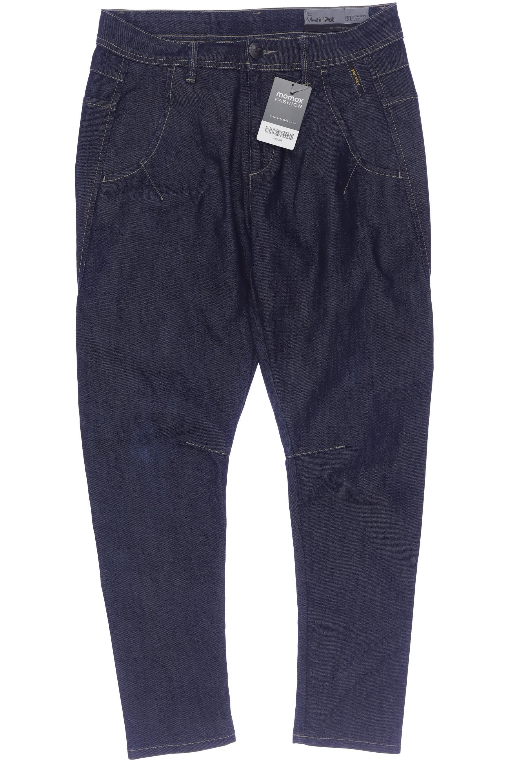 

Meltin Pot Damen Jeans, marineblau, Gr. 28