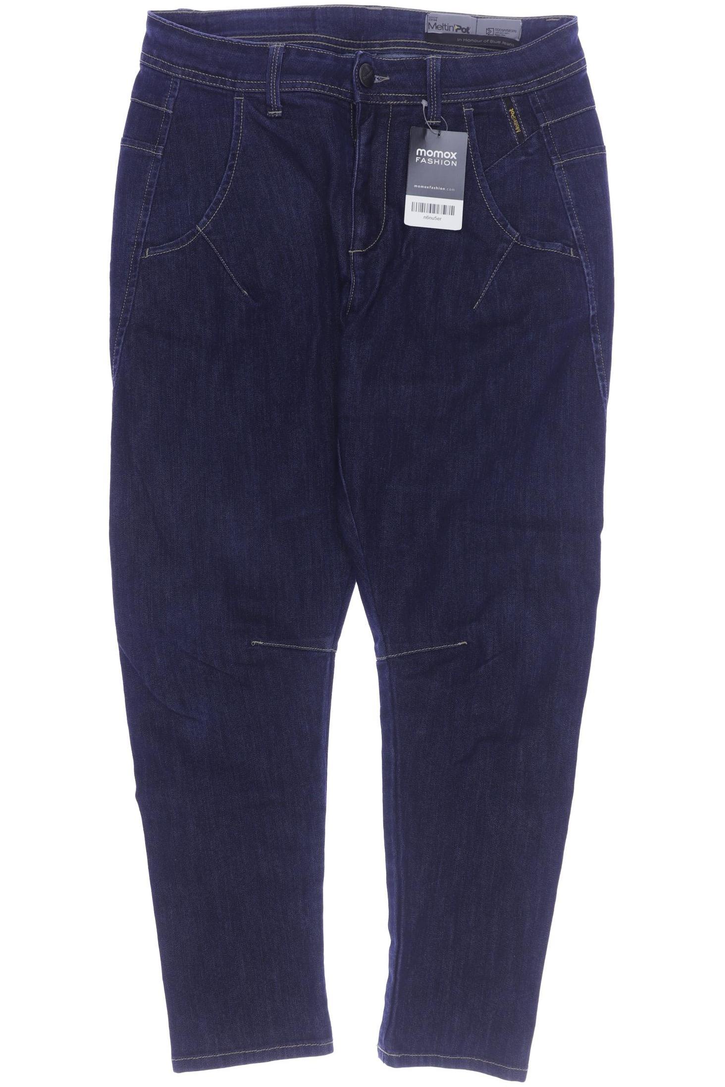 

Meltin Pot Damen Jeans, marineblau, Gr. 28