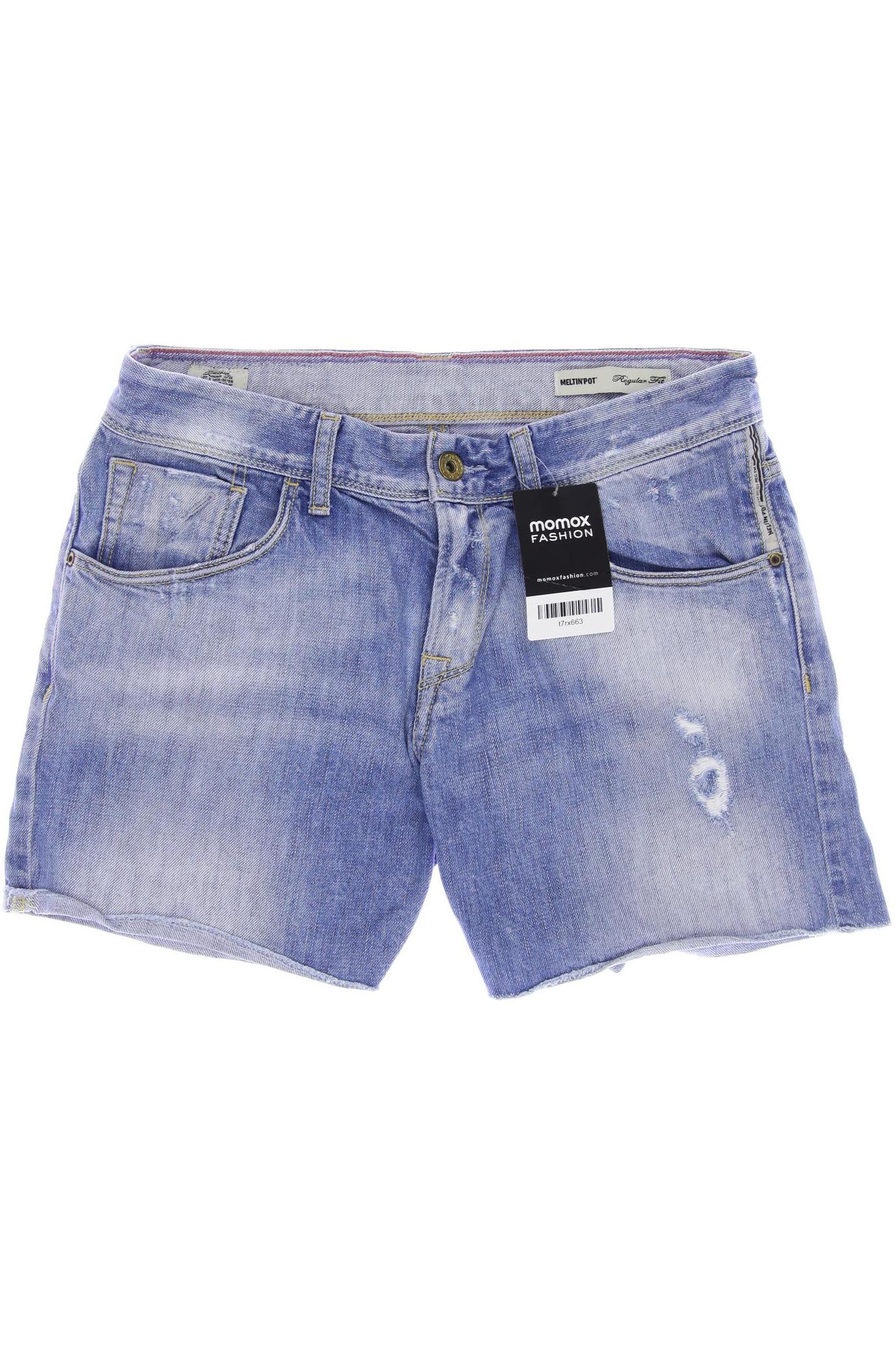 

Meltin Pot Damen Shorts, blau