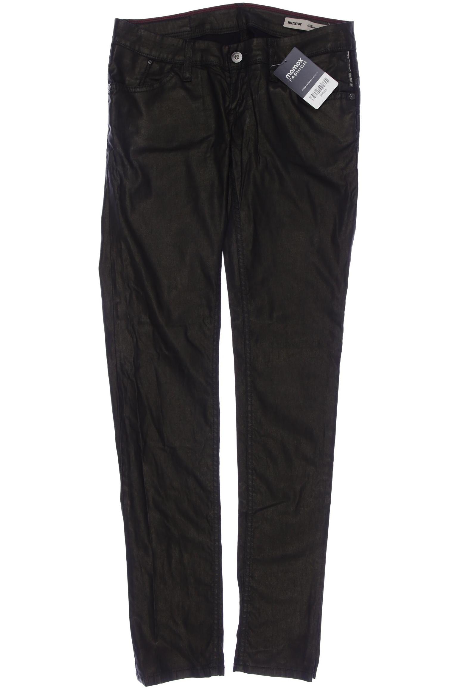 Thumbnail - Meltin Pot Damen Stoffhose, grün, Gr. 26