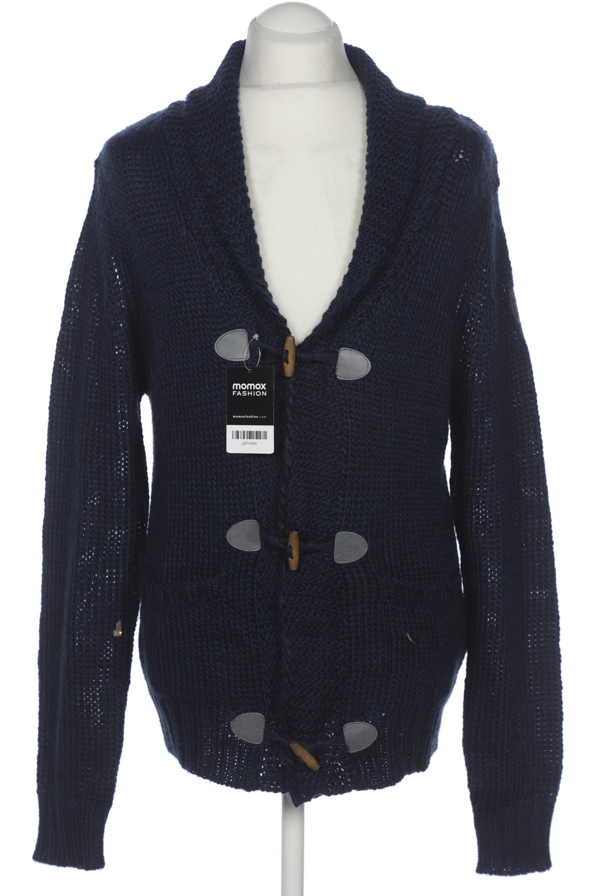 

Meltin Pot Herren Strickjacke, blau, Gr. 48