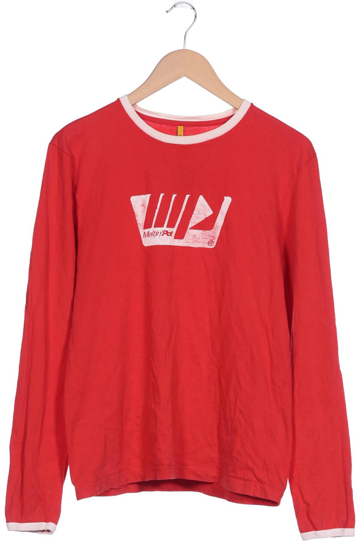 

Meltin Pot Herren Langarmshirt, rot