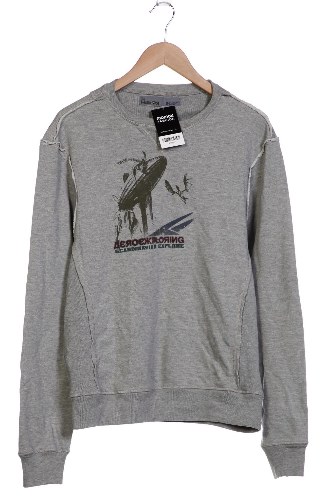 

Meltin Pot Herren Sweatshirt, grau, Gr. 54