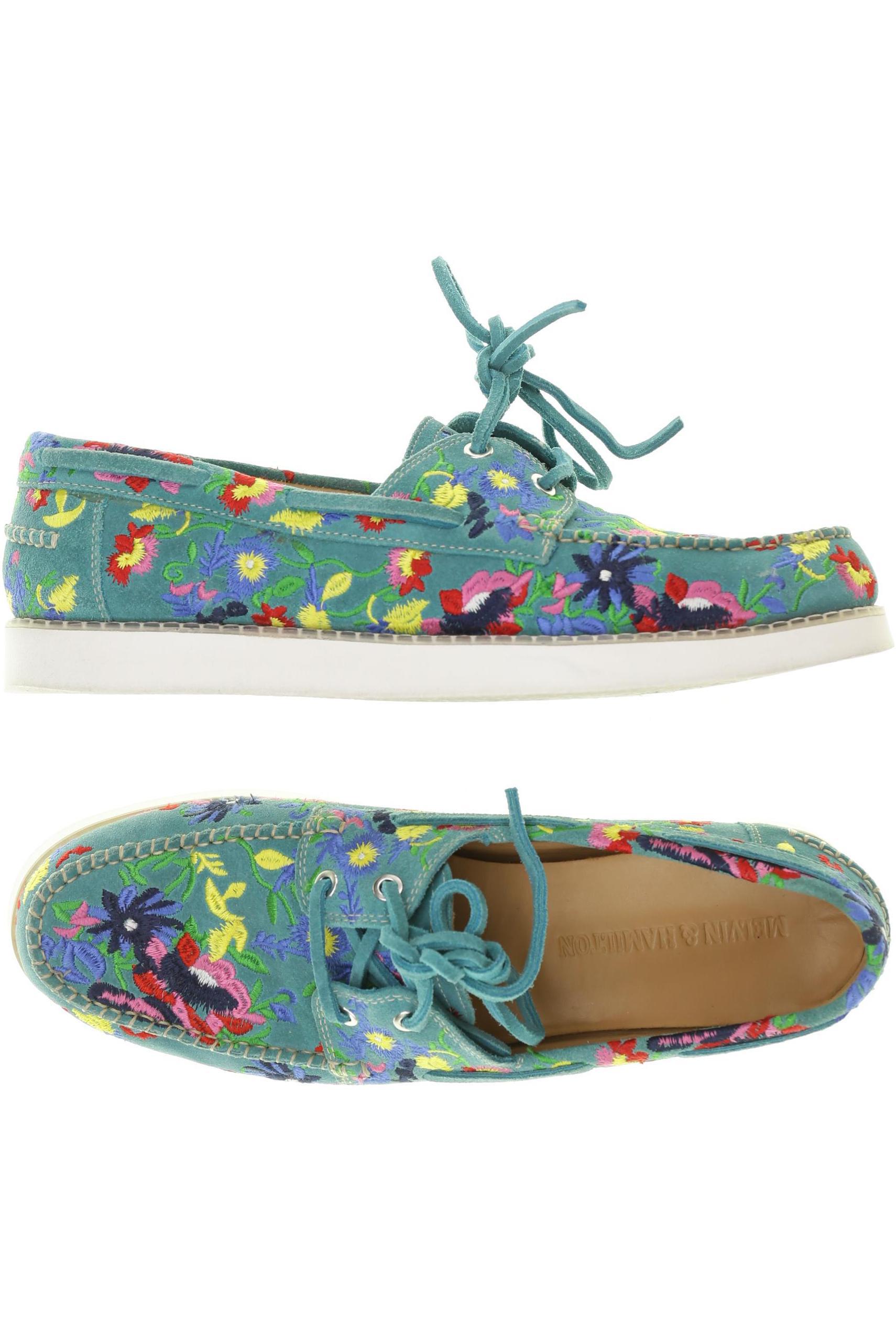 

Melvin & Hamilton Damen Halbschuh, türkis, Gr. 42