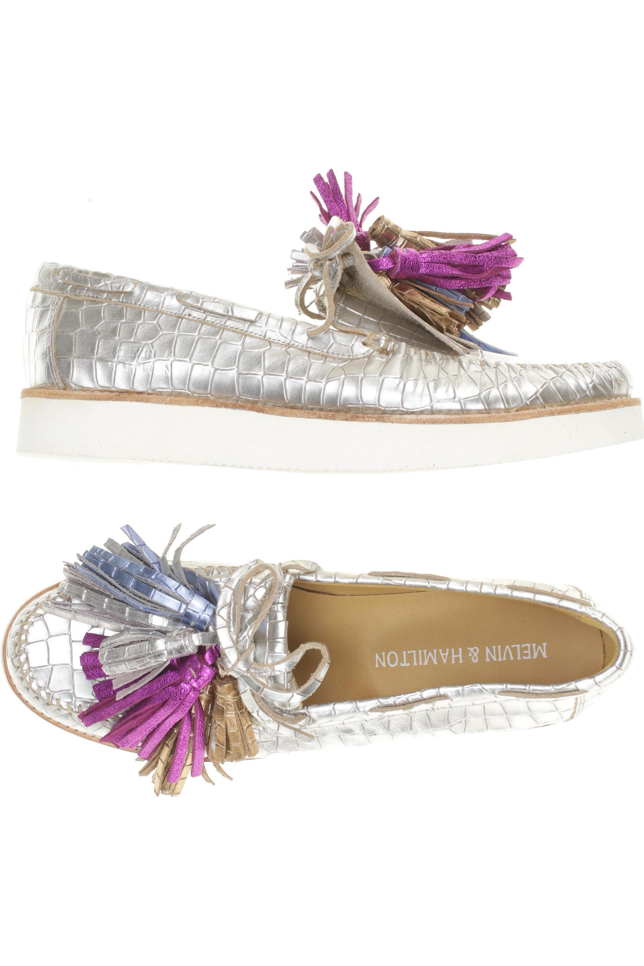 

Melvin & Hamilton Damen Halbschuh, silber, Gr. 40