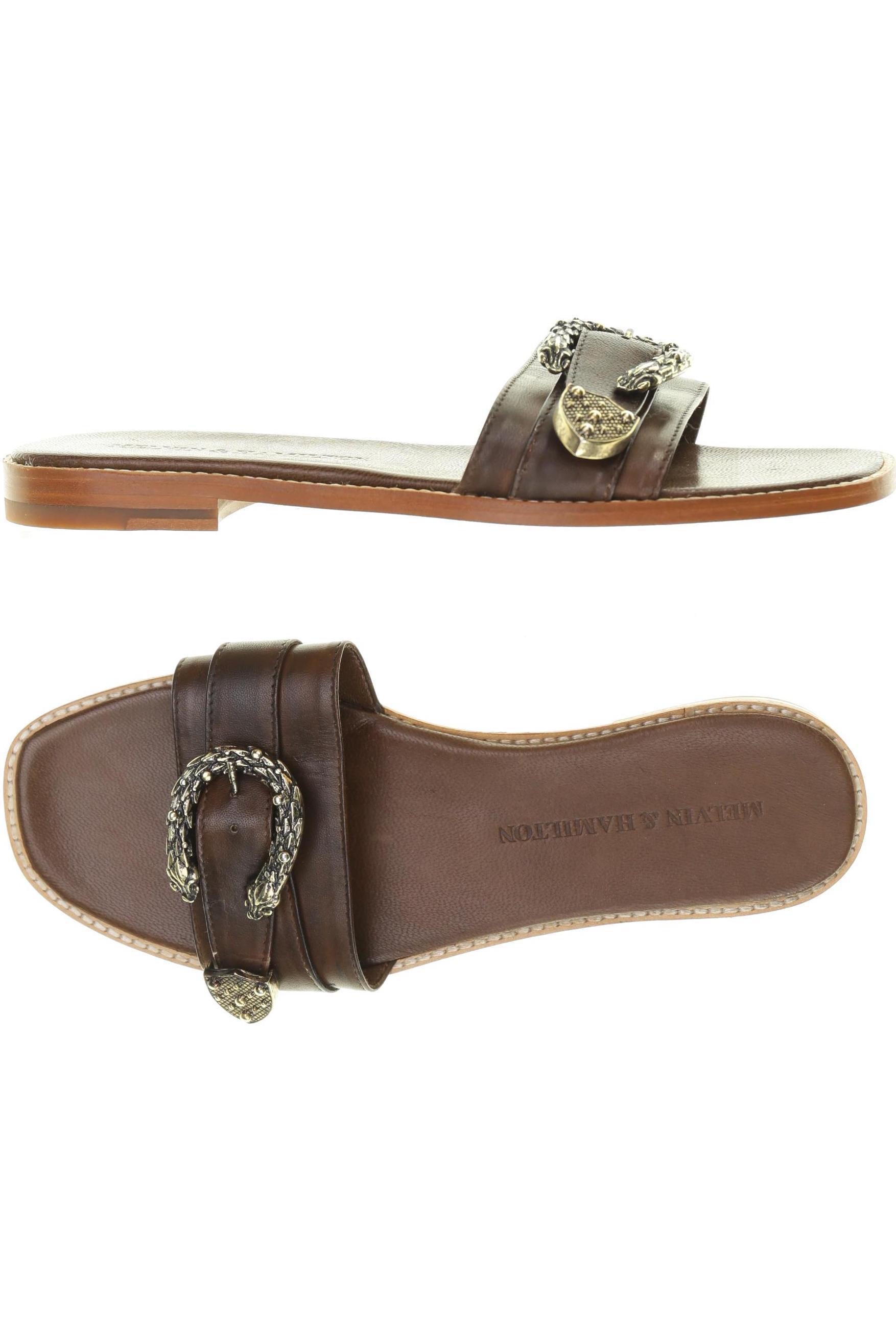 

Melvin & Hamilton Damen Sandale, braun, Gr. 38