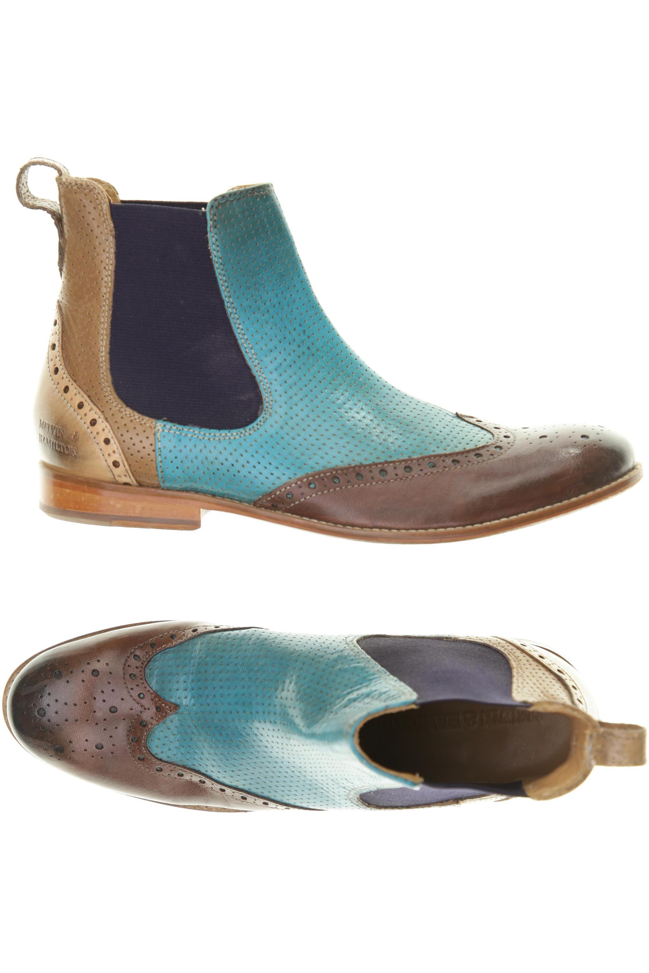 

Melvin & Hamilton Damen Stiefelette, türkis, Gr. 39