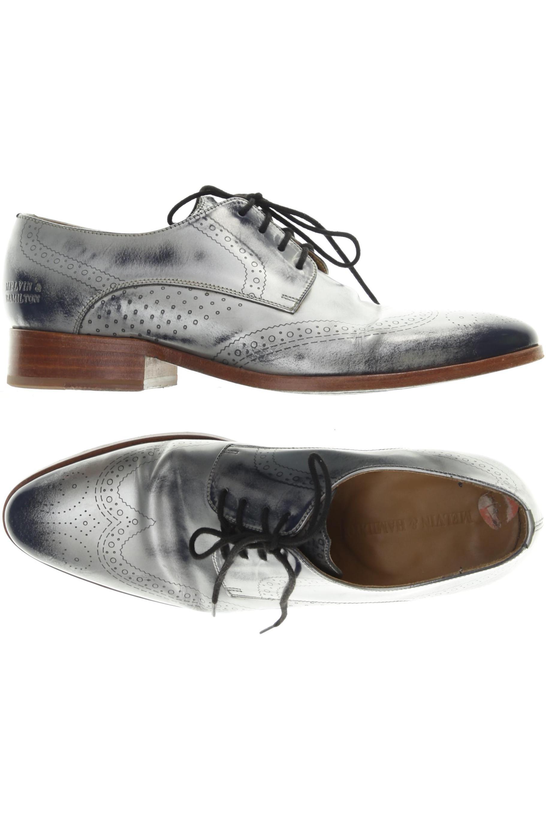 

Melvin & Hamilton Herren Halbschuh, silber, Gr. 41