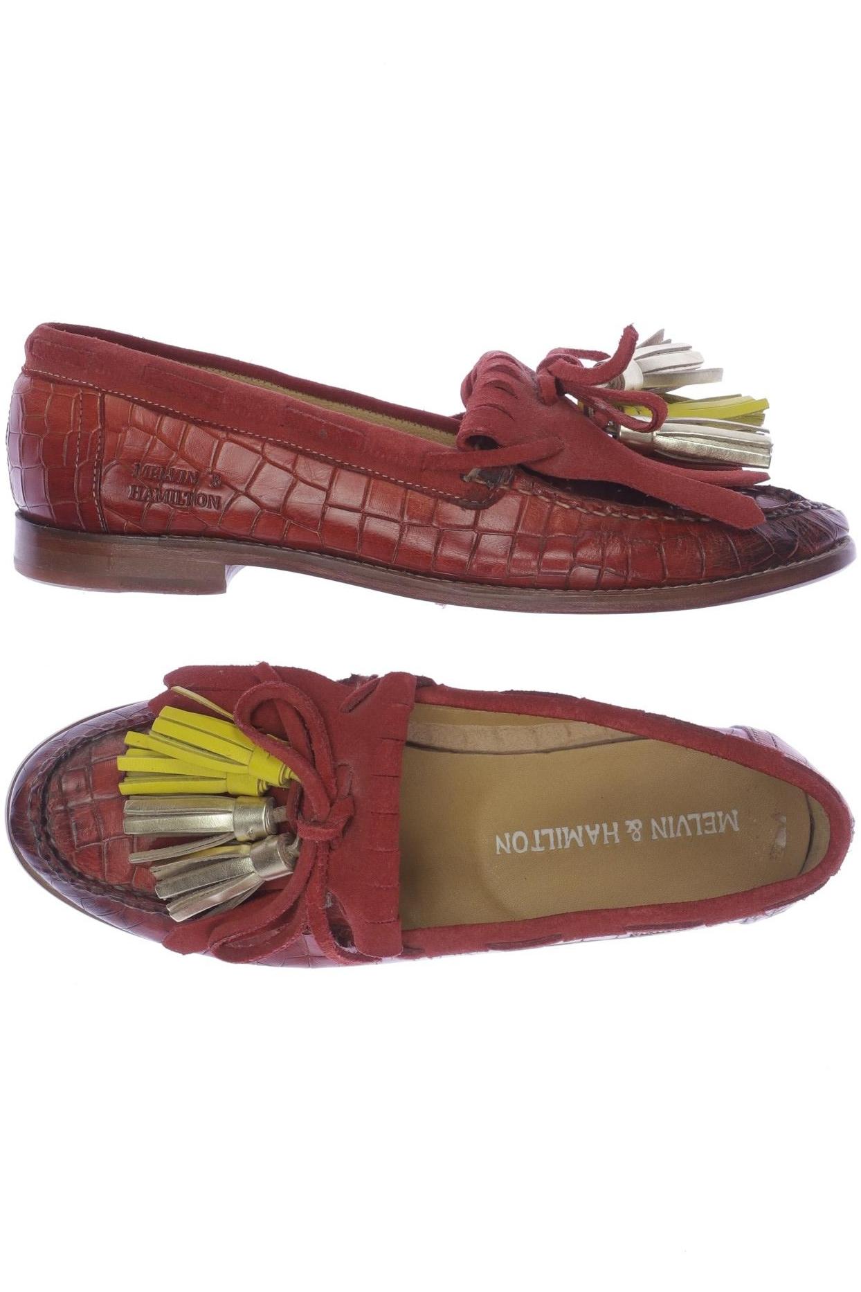 

Melvin & Hamilton Damen Halbschuh, bordeaux, Gr. 38