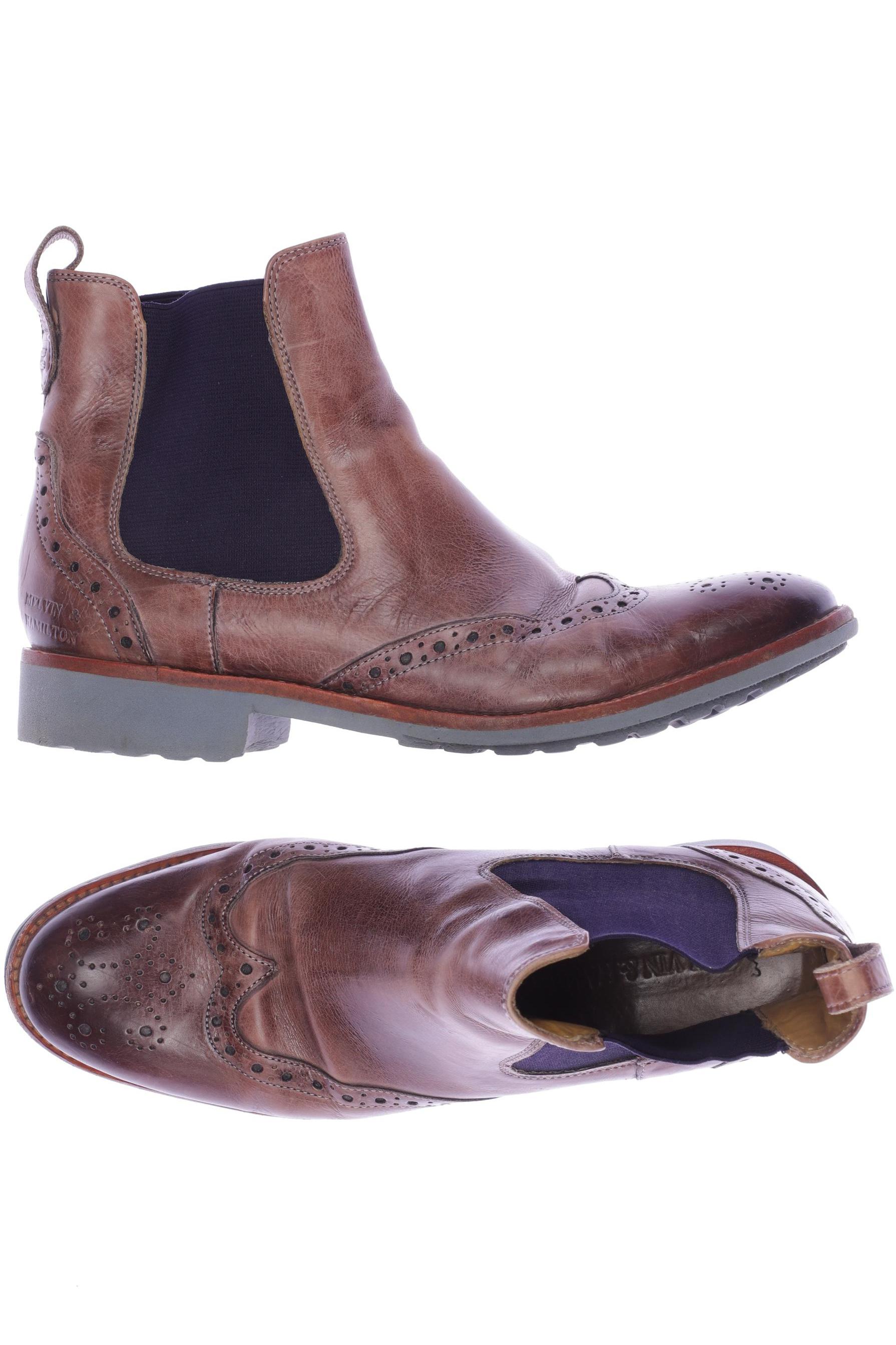 

Melvin & Hamilton Damen Stiefelette, bordeaux, Gr. 38