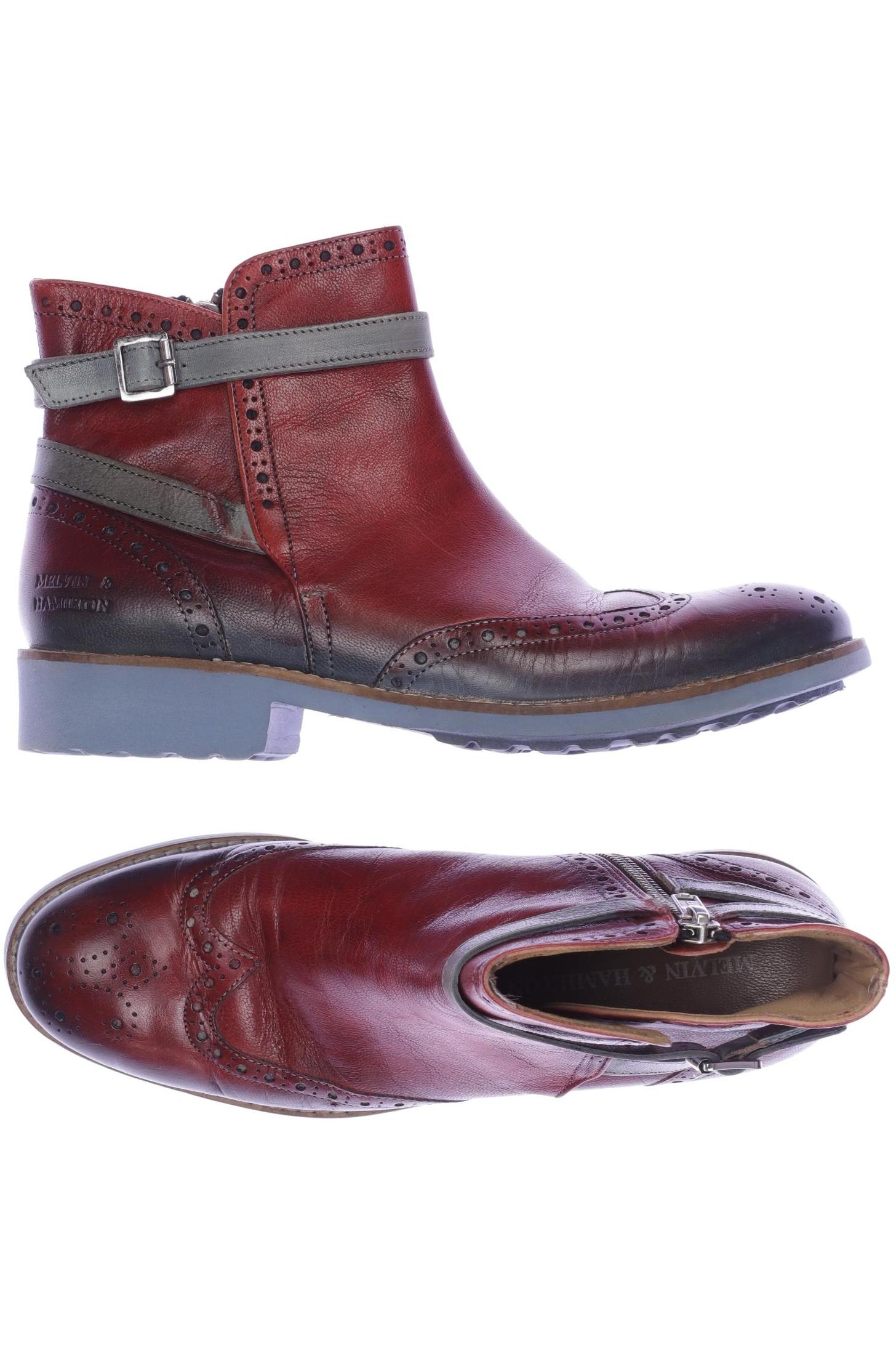 

Melvin & Hamilton Damen Stiefelette, rot, Gr. 37