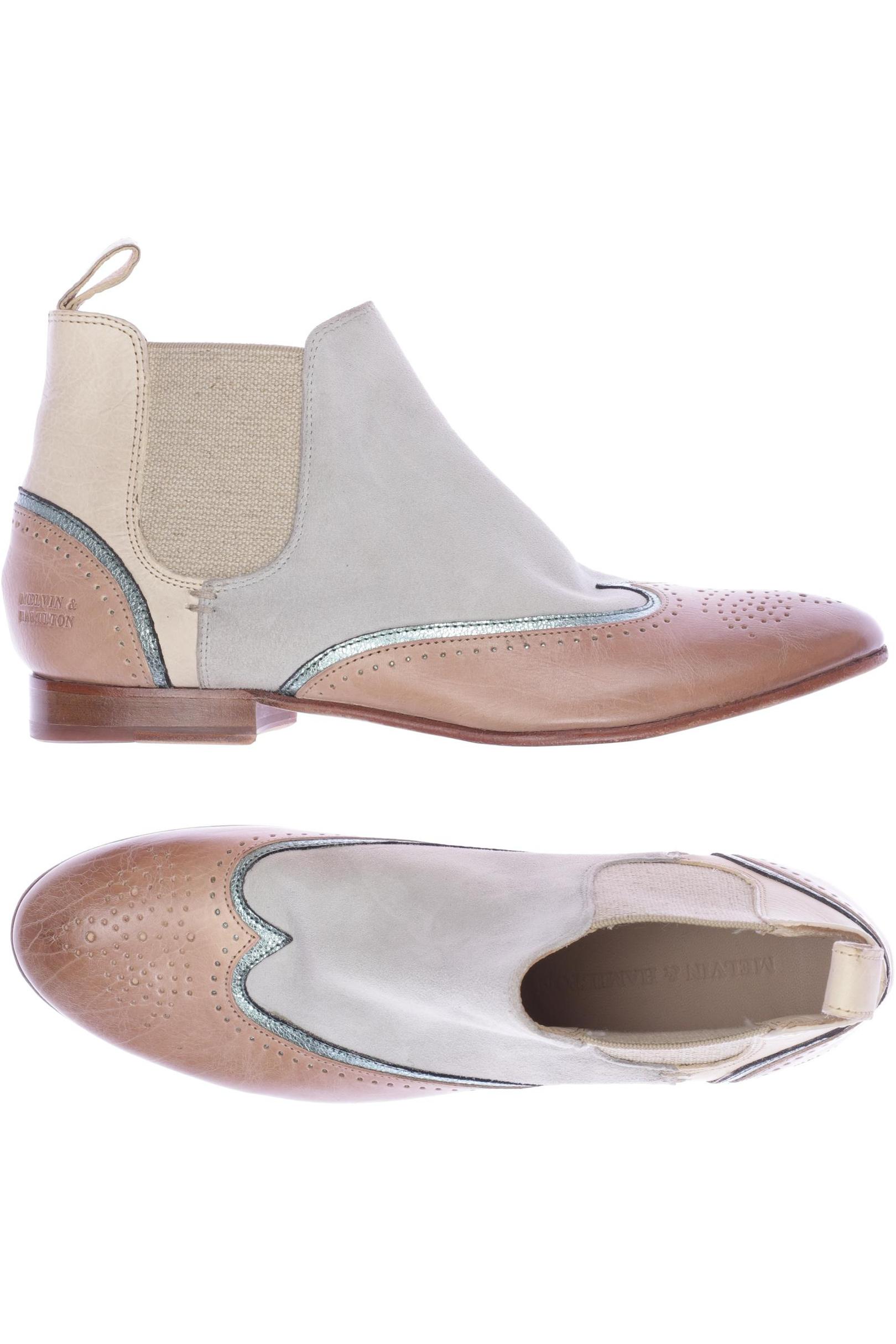

Melvin & Hamilton Damen Stiefelette, beige, Gr. 39