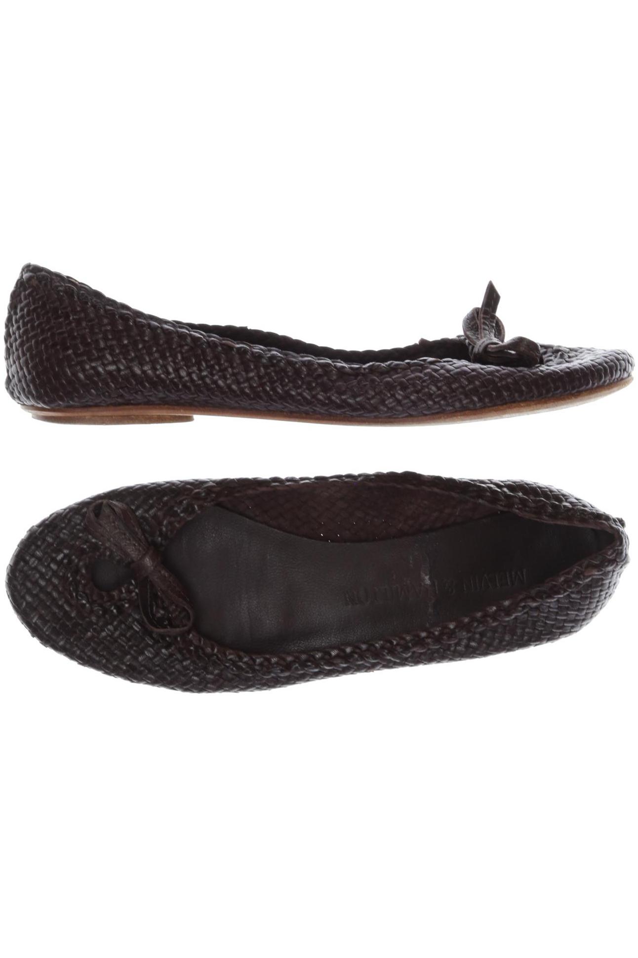 

Melvin & Hamilton Damen Ballerinas, braun, Gr. 38