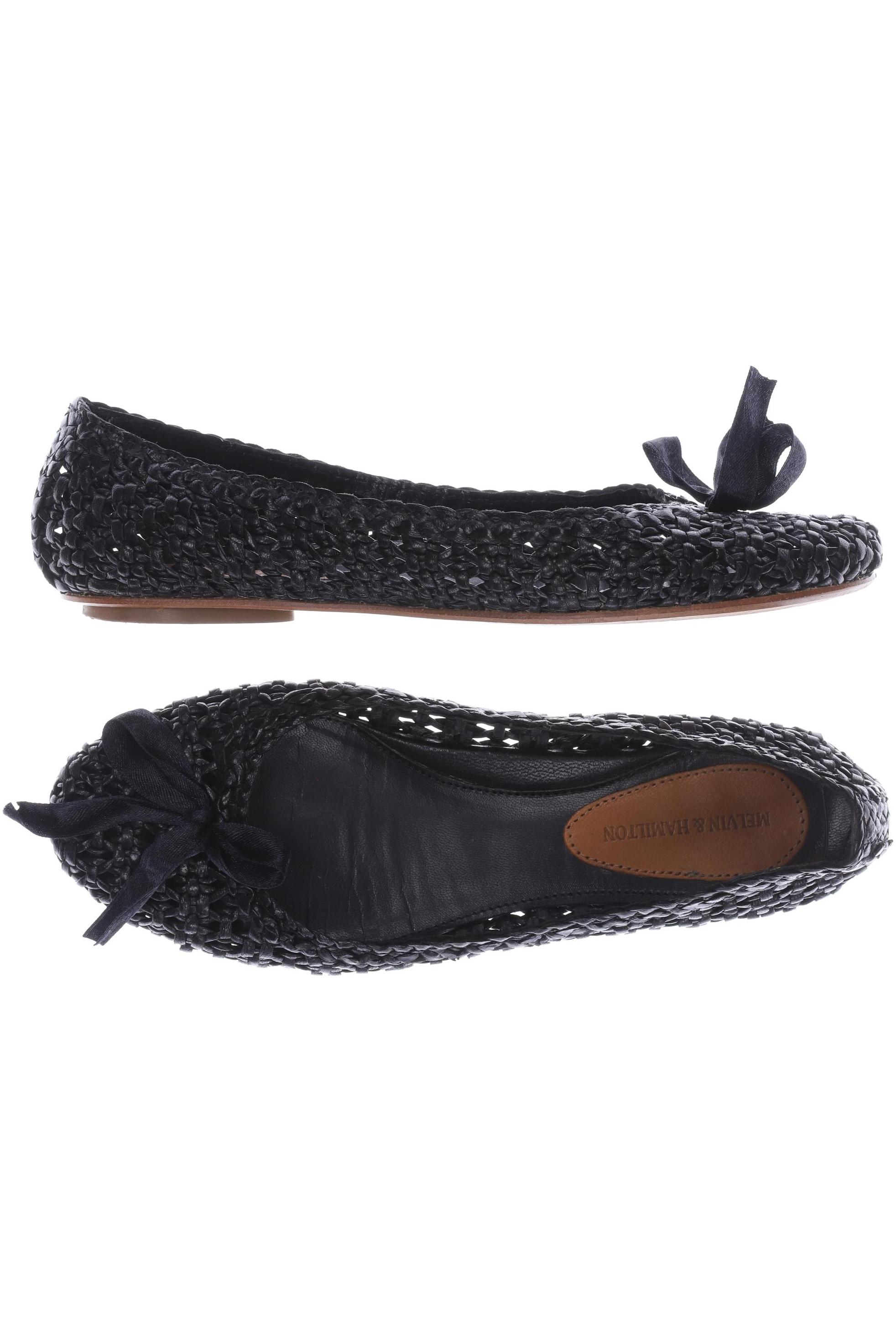 

Melvin & Hamilton Damen Ballerinas, schwarz