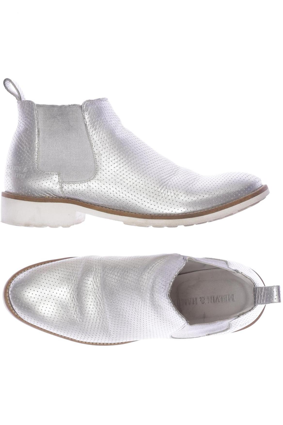 

Melvin & Hamilton Damen Stiefelette, silber, Gr. 38