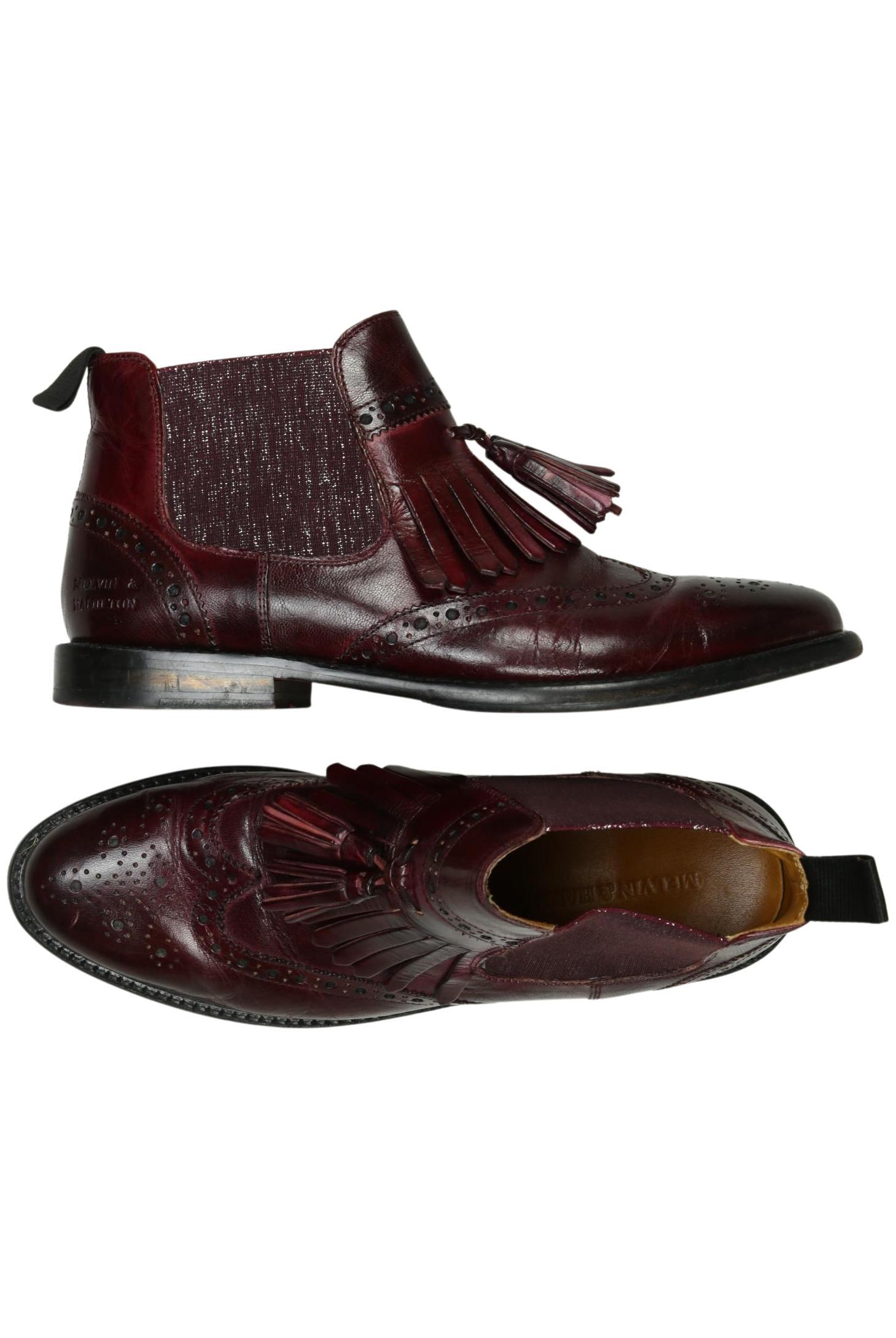 

Melvin & Hamilton Damen Halbschuh, bordeaux, Gr. 39