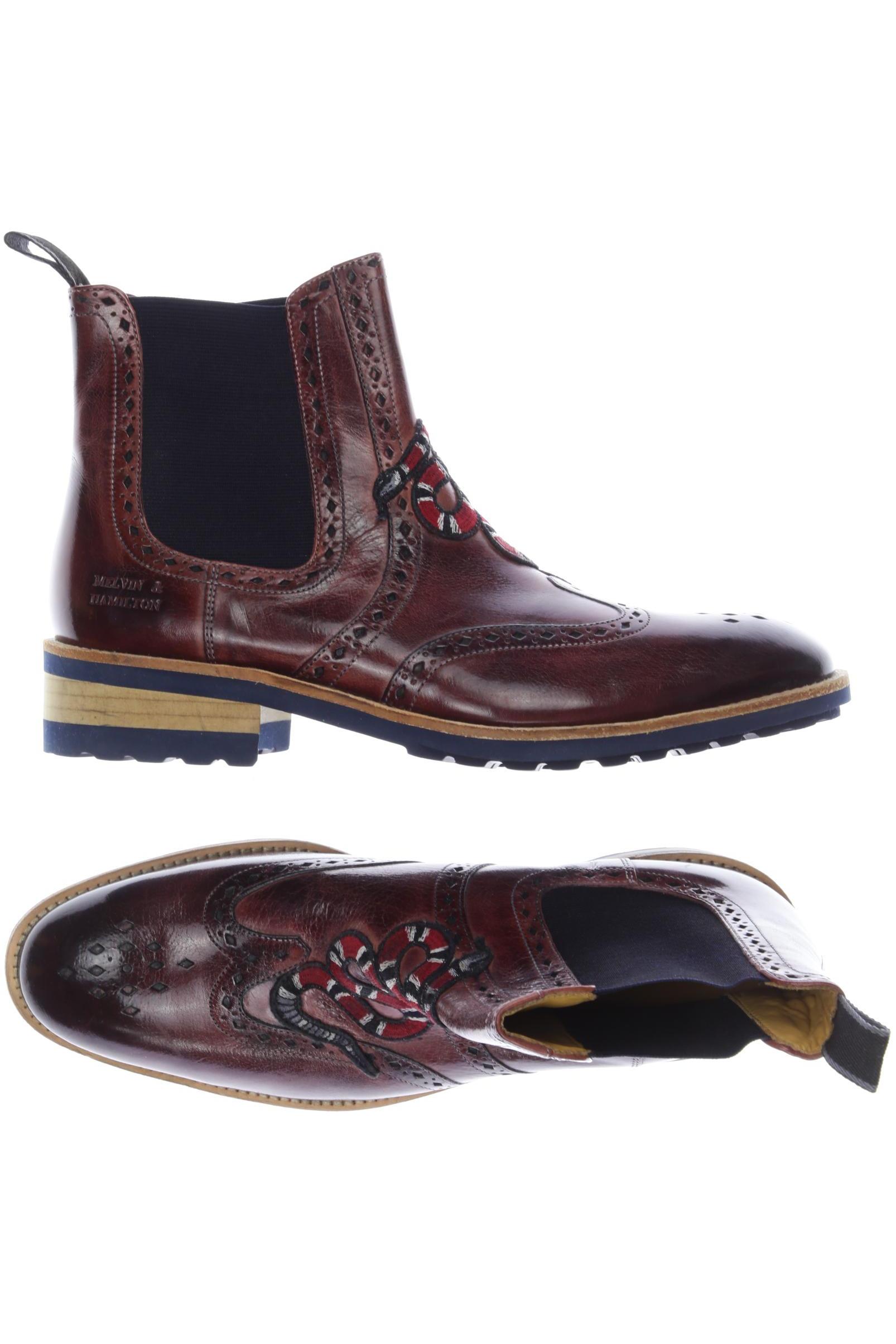 

Melvin & Hamilton Damen Stiefelette, bordeaux, Gr. 41