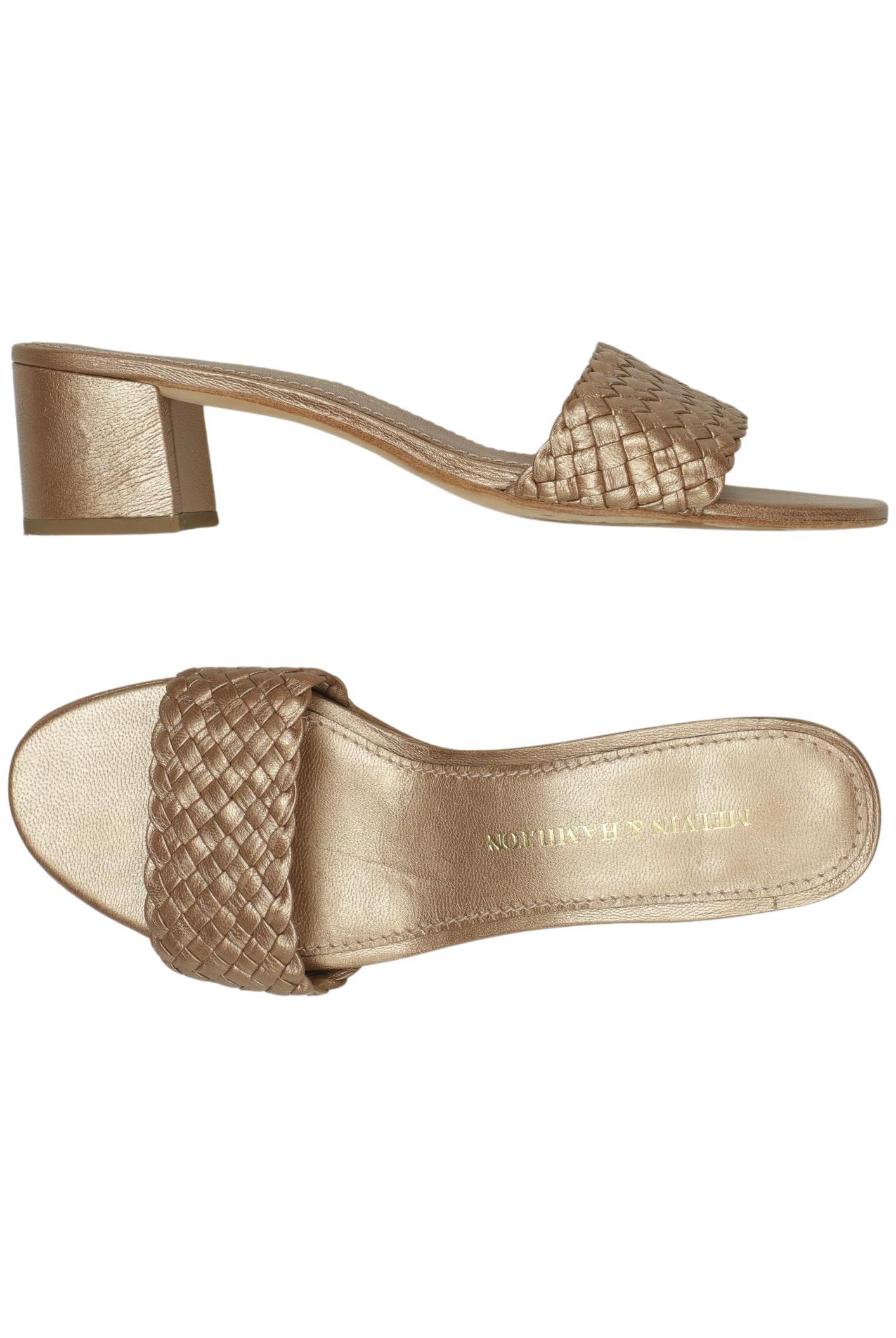 

Melvin & Hamilton Damen Sandale, gold, Gr. 40