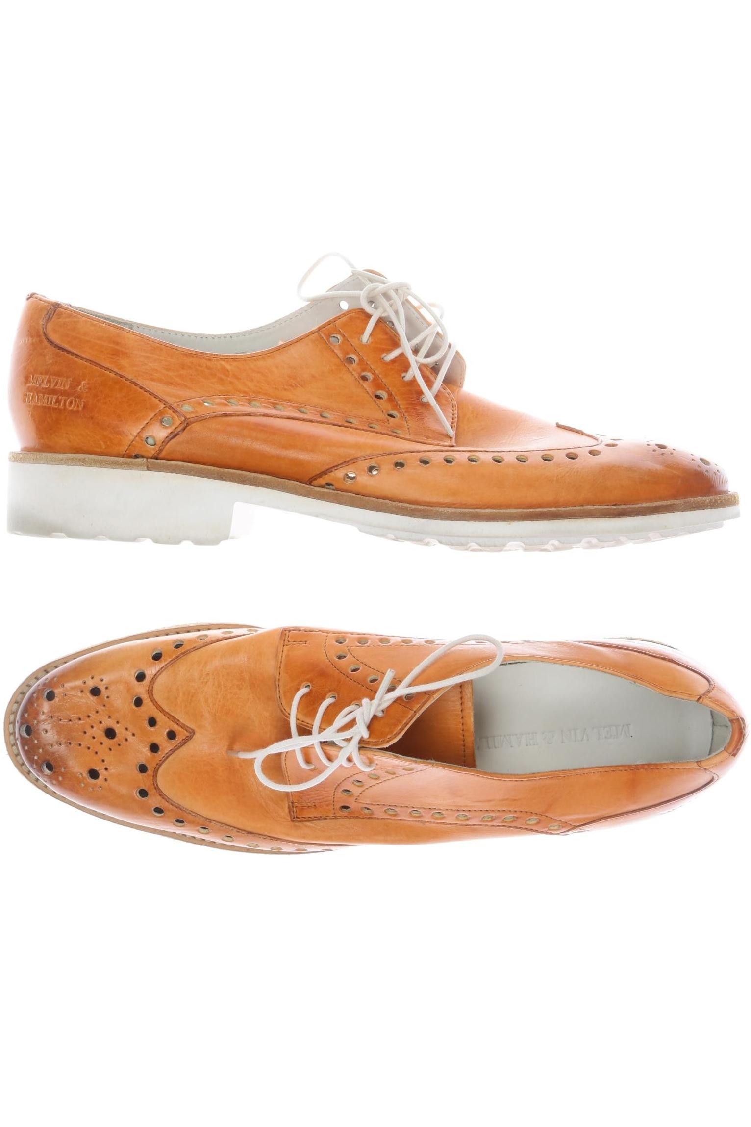

Melvin & Hamilton Damen Halbschuh, orange, Gr. 40