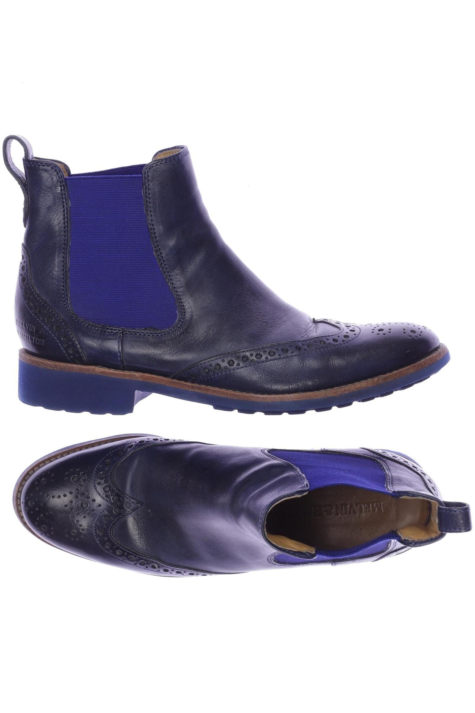 Thumbnail - Melvin &amp; Hamilton Damen Stiefelette, marineblau, Gr. 37